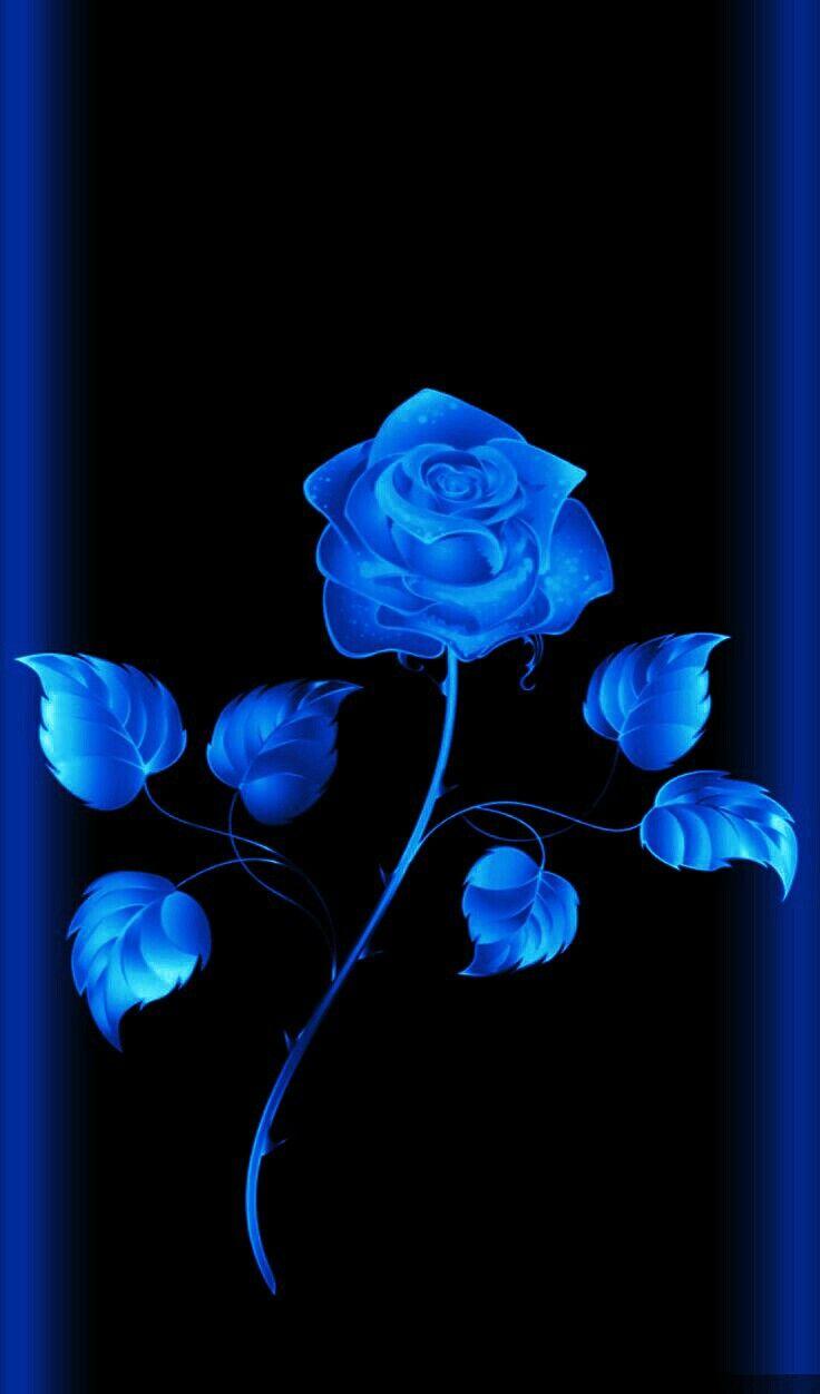 Cute Blue Wallpaper Flowers - Premium Vector Cute Blue Flower Seamless