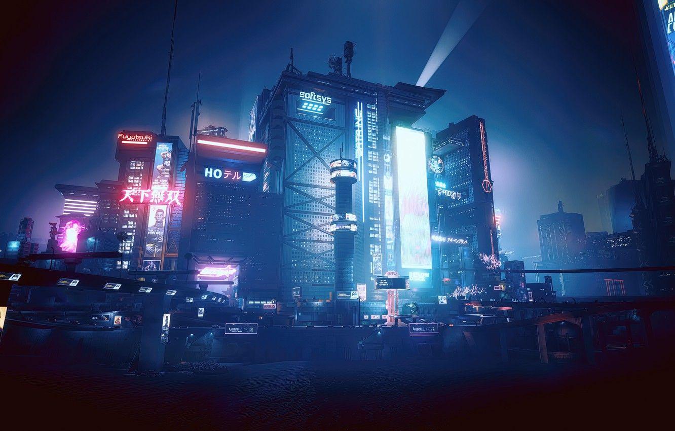 Blue Cyberpunk Wallpapers - Top Free Blue Cyberpunk Backgrounds ...