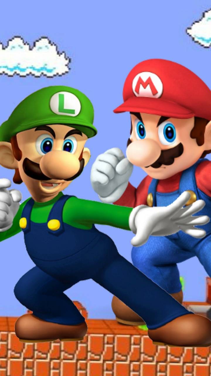 720x1280 Mario and Luigi wallpaper by DLJunkie .