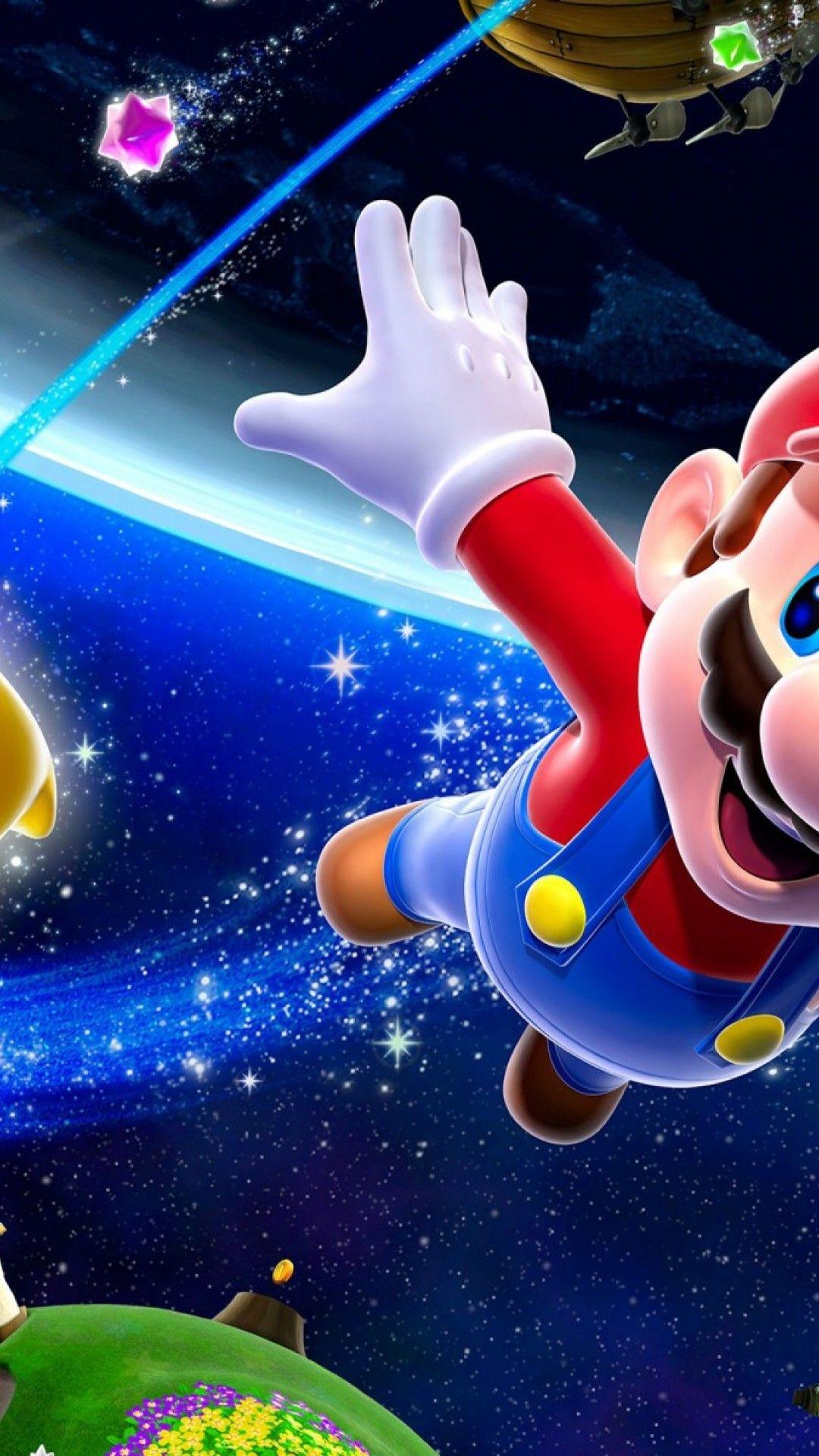 1080x1920 Super Mario Galaxy Wallpaper IPhone 6 .wallpaper