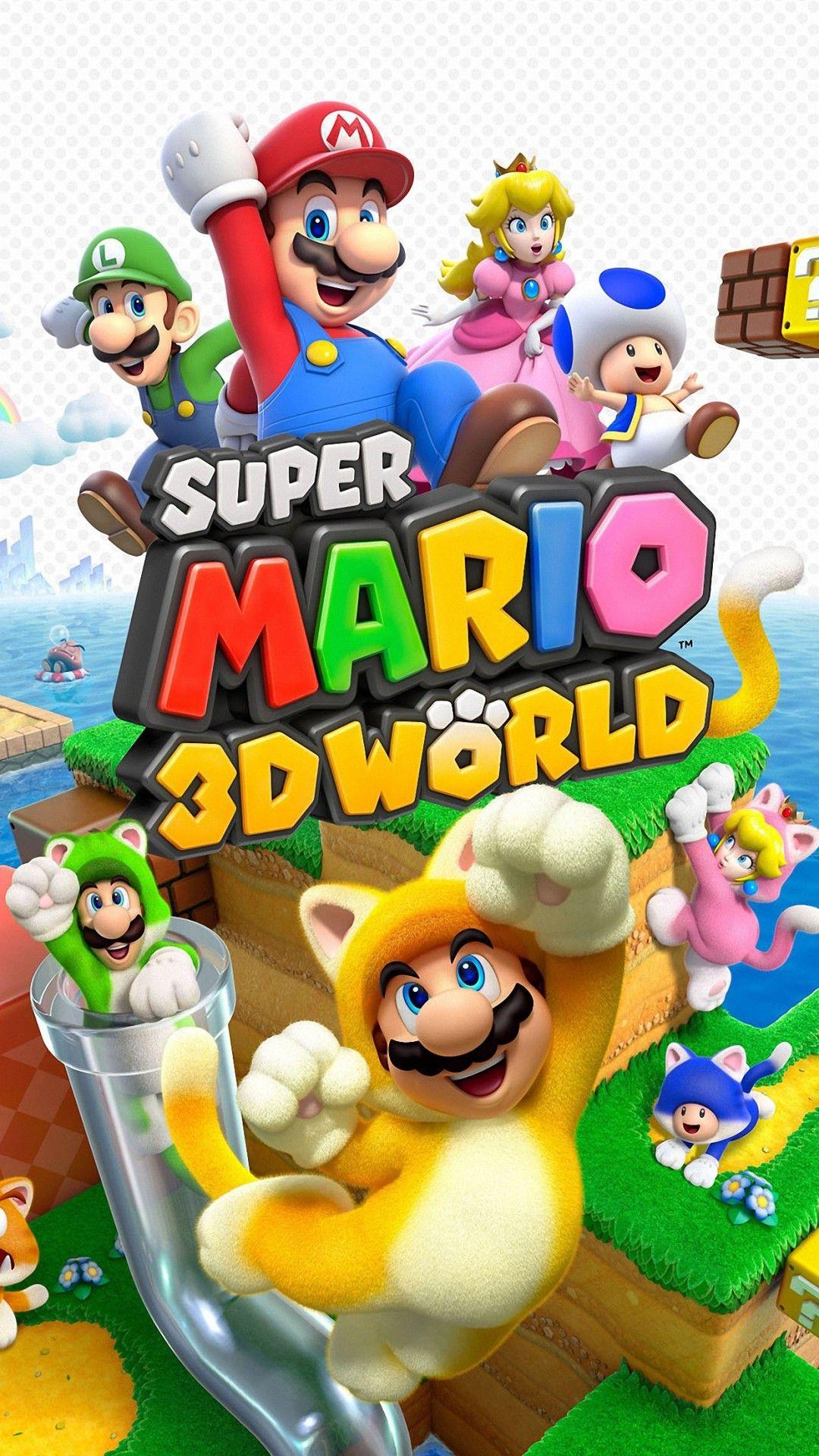 1080x1920 1080x 3D Super Mario iPhone 6 .