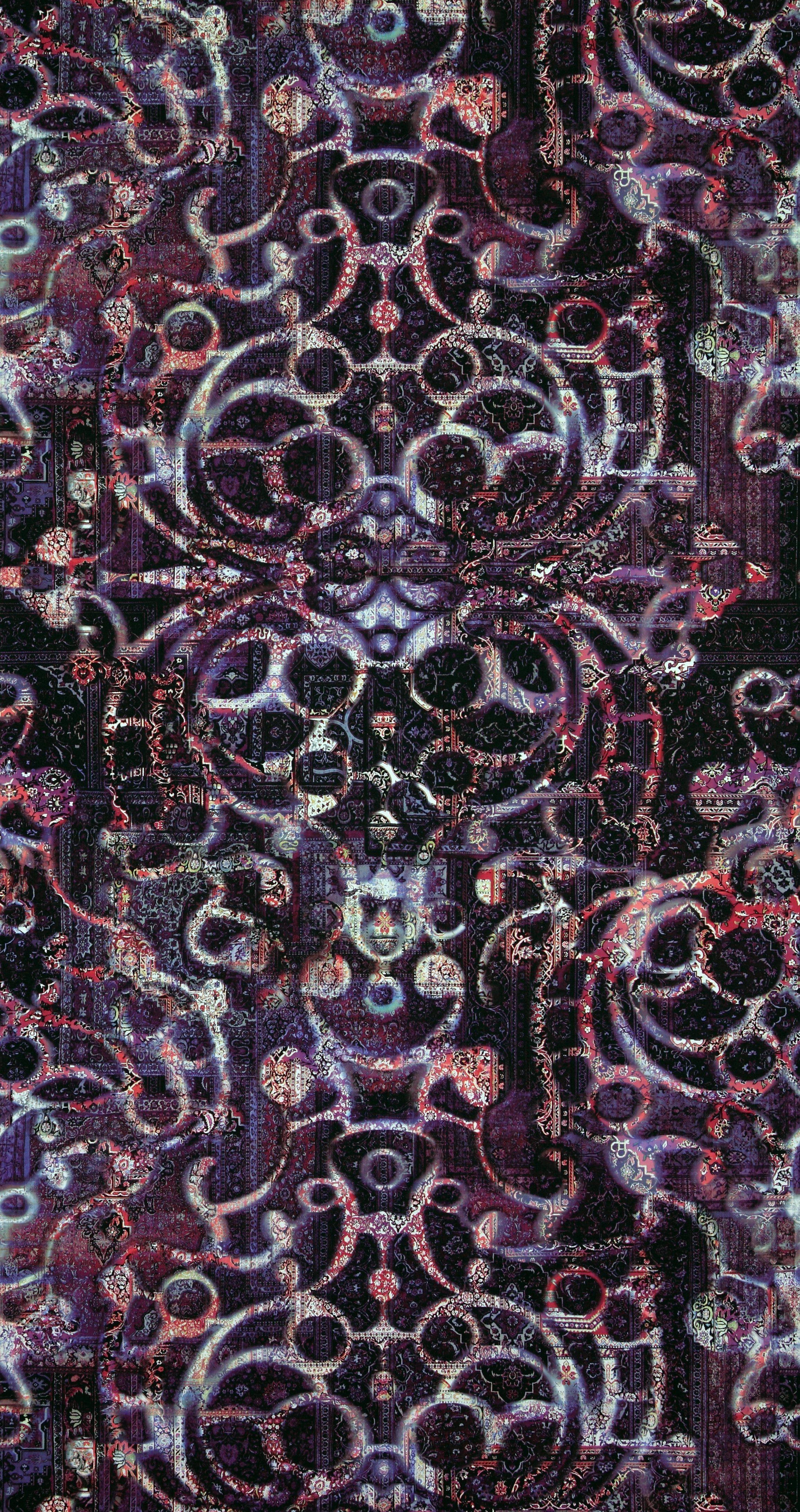 2310x4364 Dark Purple Floral Bohemian Wallpaper .wallsrepublic.com · In stock