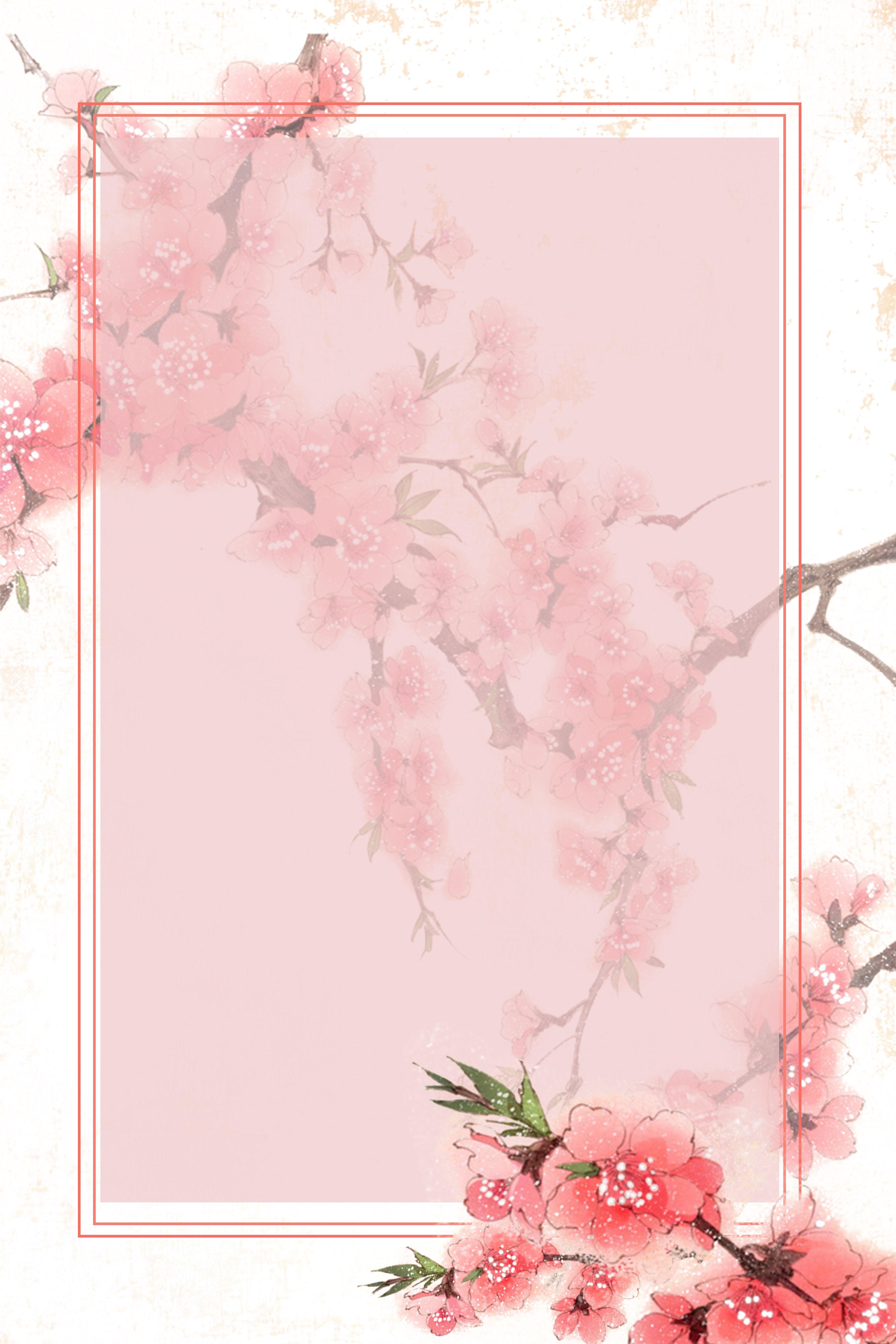 3543x5315 Brief Art Flower Poster Background .com