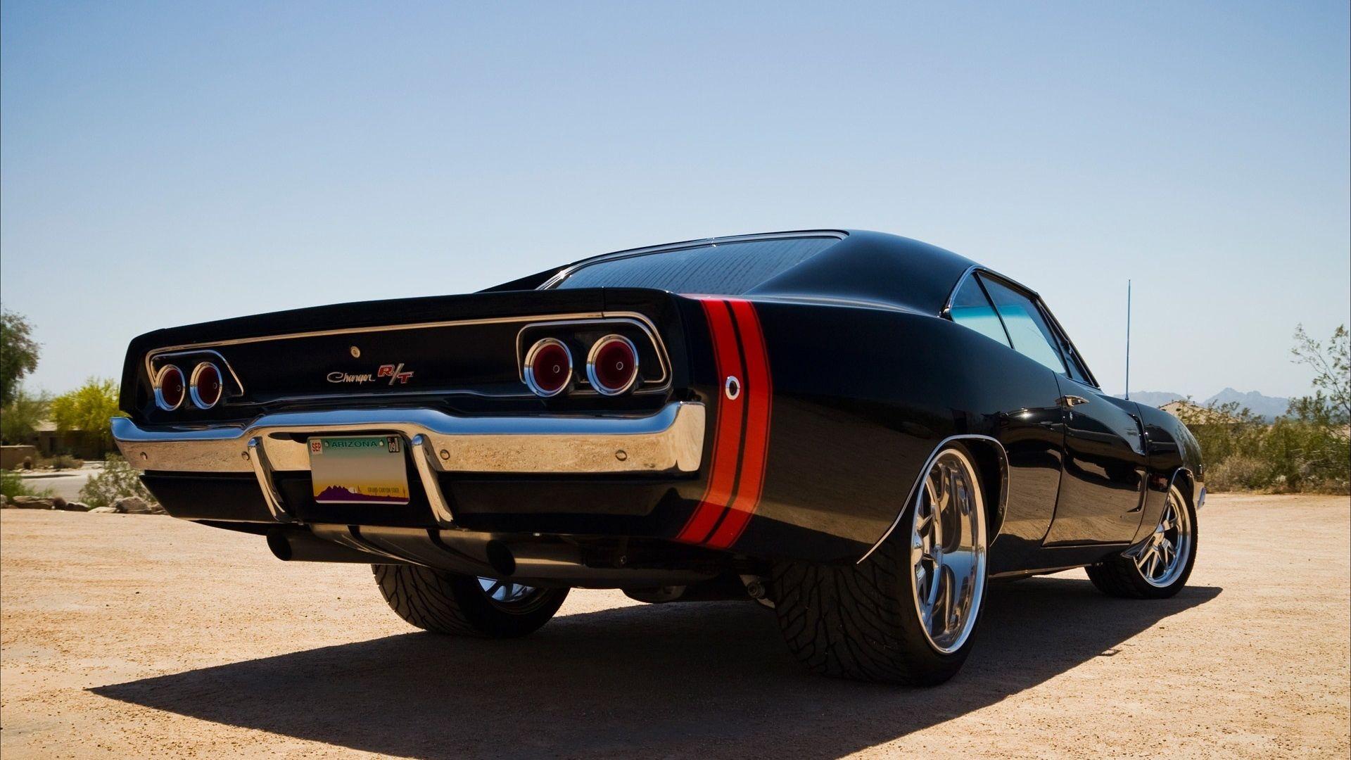 1920x1080 Vintage Dodge Challenger