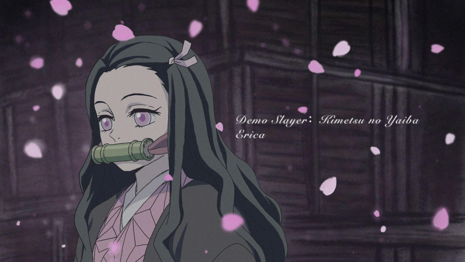 1920x1080 Demon Slayer Nezuko Kamado With Pink .hdwallpaper.in
