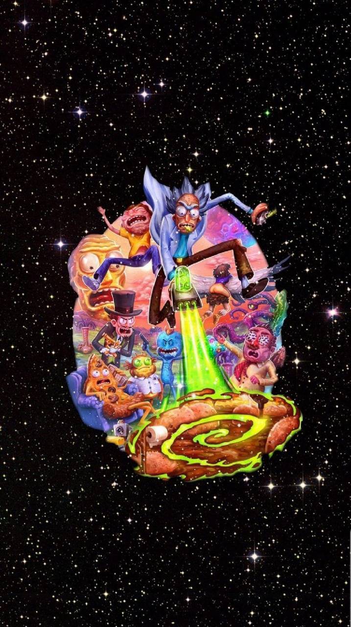 717x1280 Rick and Morty wallpaper by .