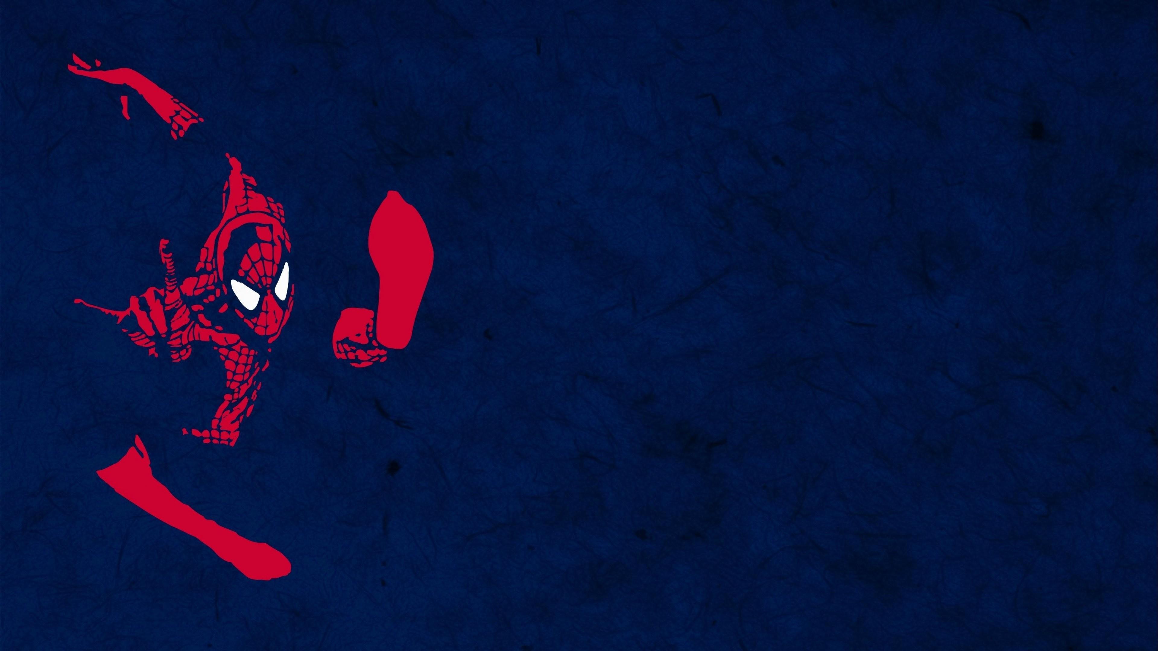 3840x2160 Spider Man Minimalist Wallpaper .