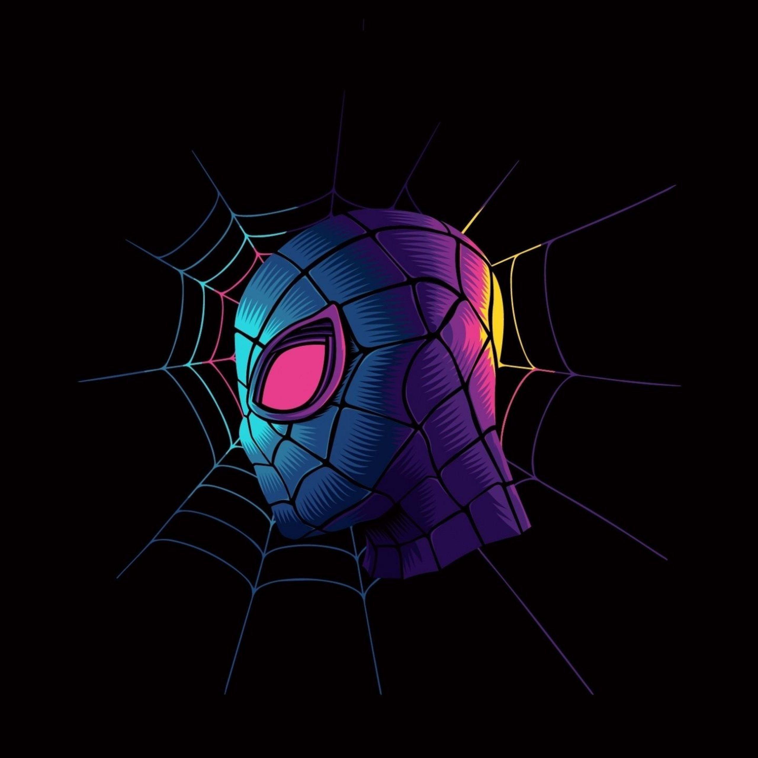 2560x2560 Spider Man, Minimal, Artwork .