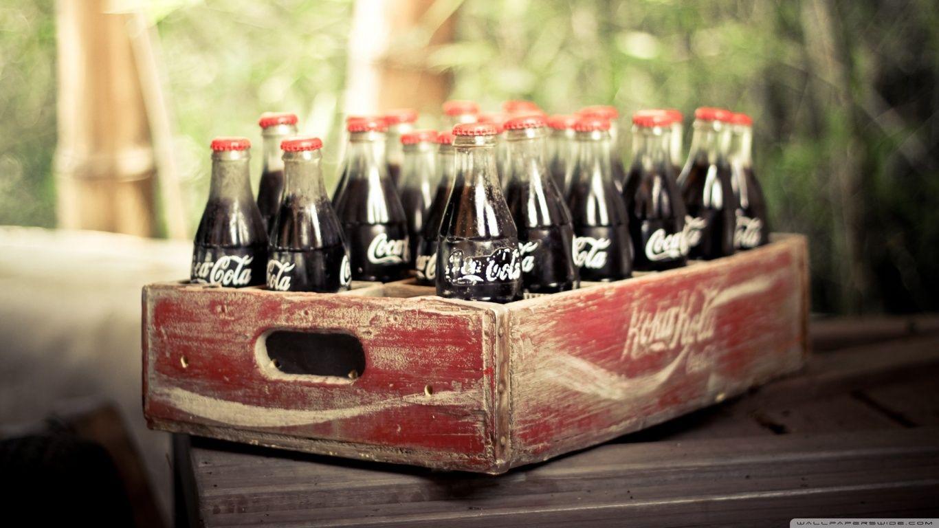 1366x768 Vintage Coca Cola Wallpaper Group Wallpaper