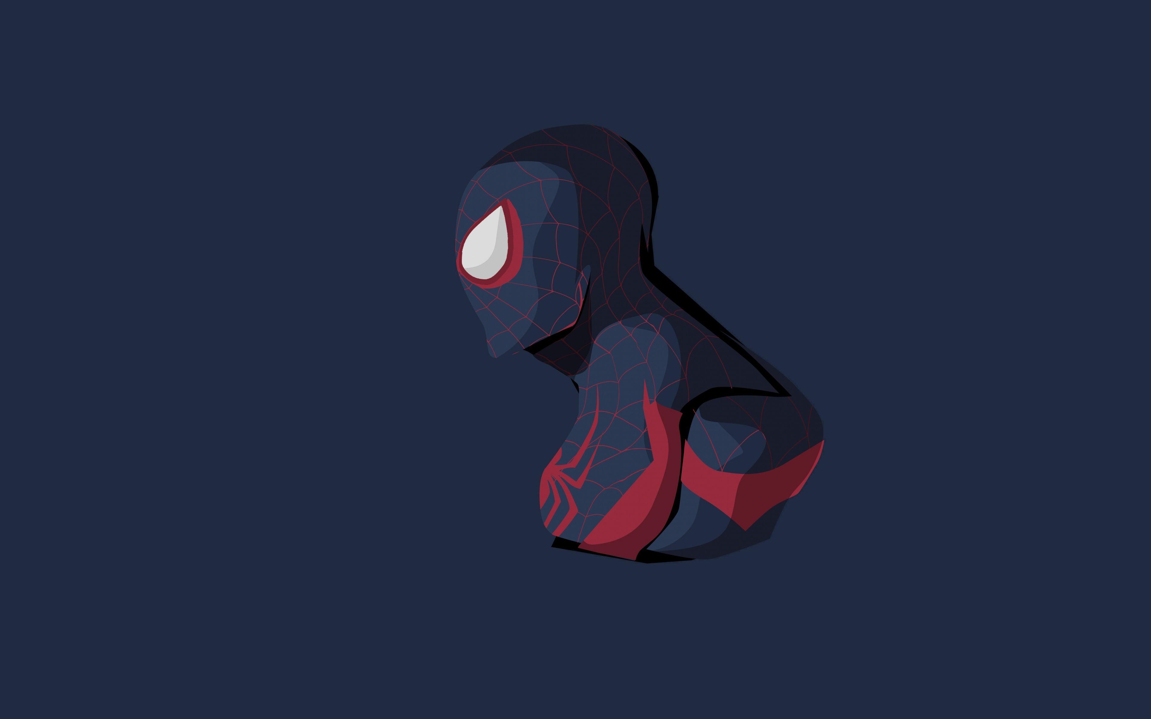 3840x2400 Download Spider Man, Minimal Wallpaper .