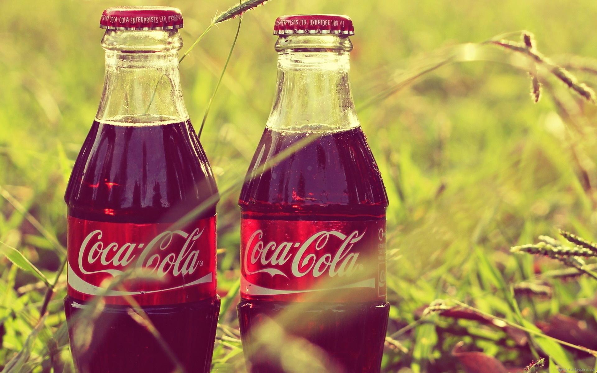 1920x1200 Wallpaper Coca Cola Bottles In Grass .my Hd