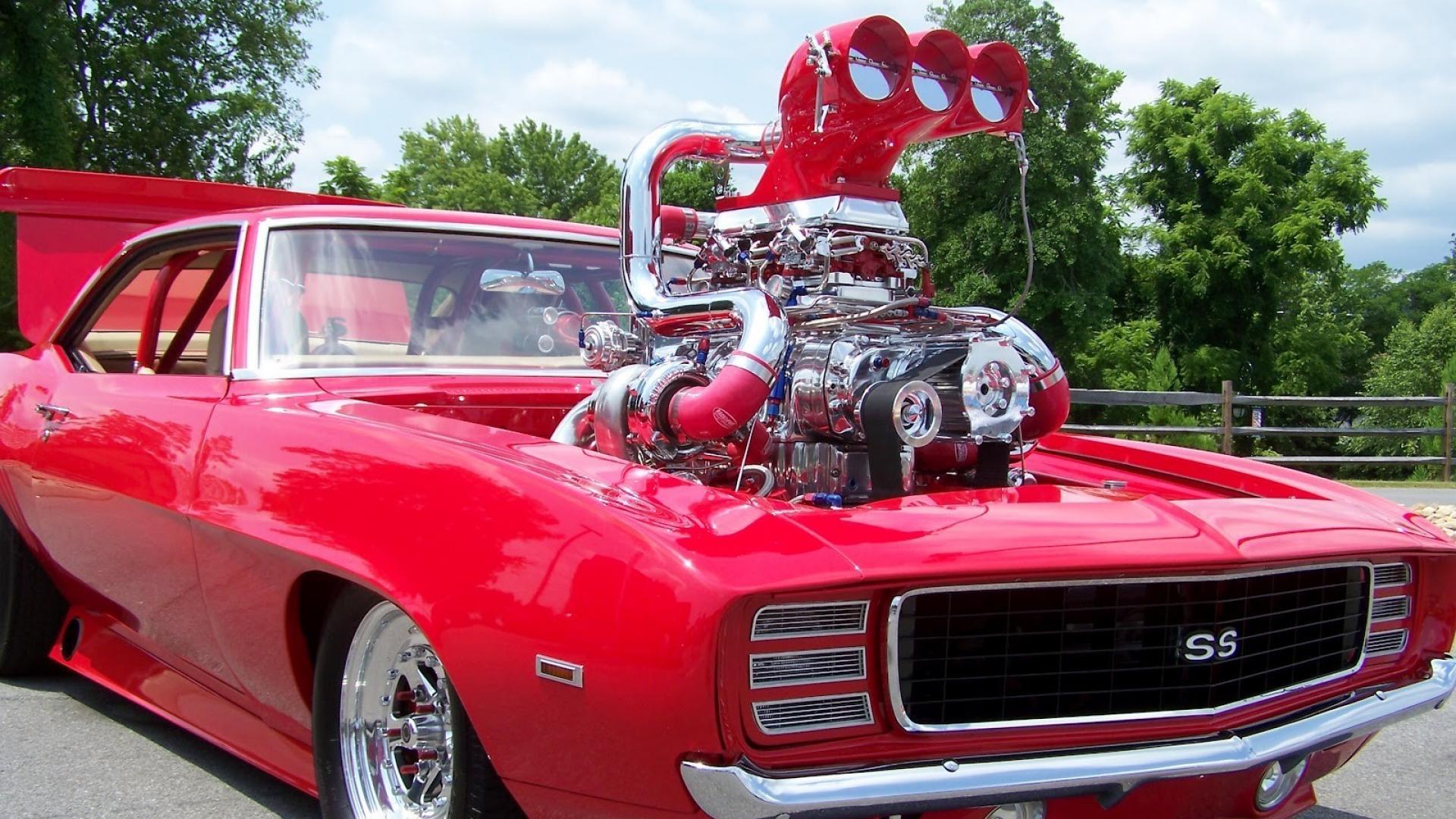 1920x1080 Muscle Car Engine Wallpapercarswallpop.