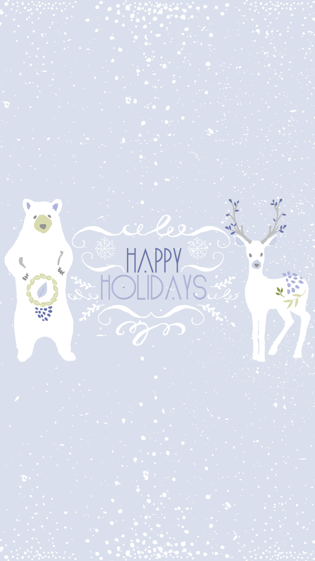 1080x1920 Wallpaper Happy Holidays IPhone 6