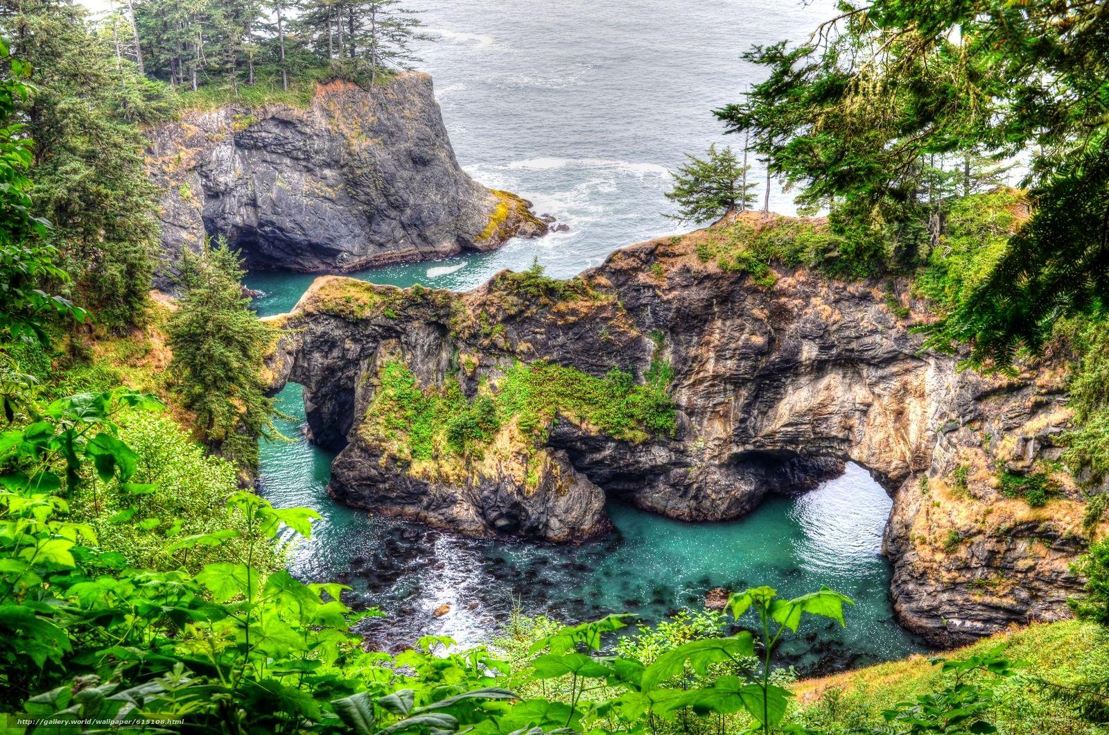 1600x1060 Oregon Coast Desktop Wallpaper .