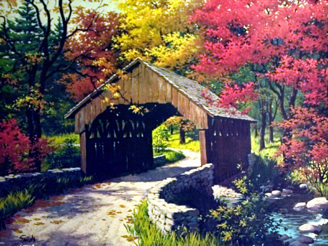 Covered Bridges Wallpapers - Top Free Covered Bridges Backgrounds