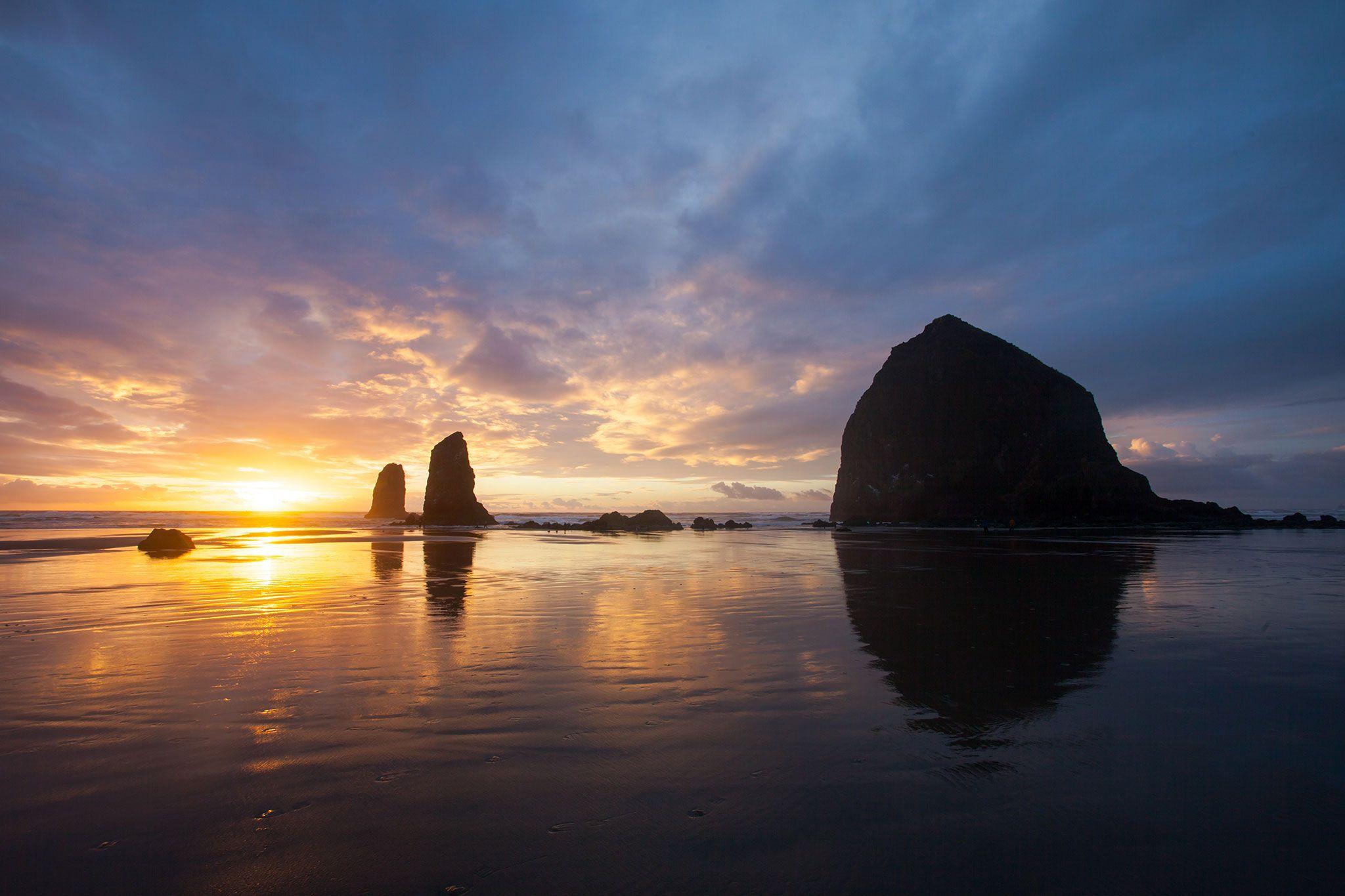 Oregon Coast Sunset Wallpapers - Top Free Oregon Coast Sunset ...