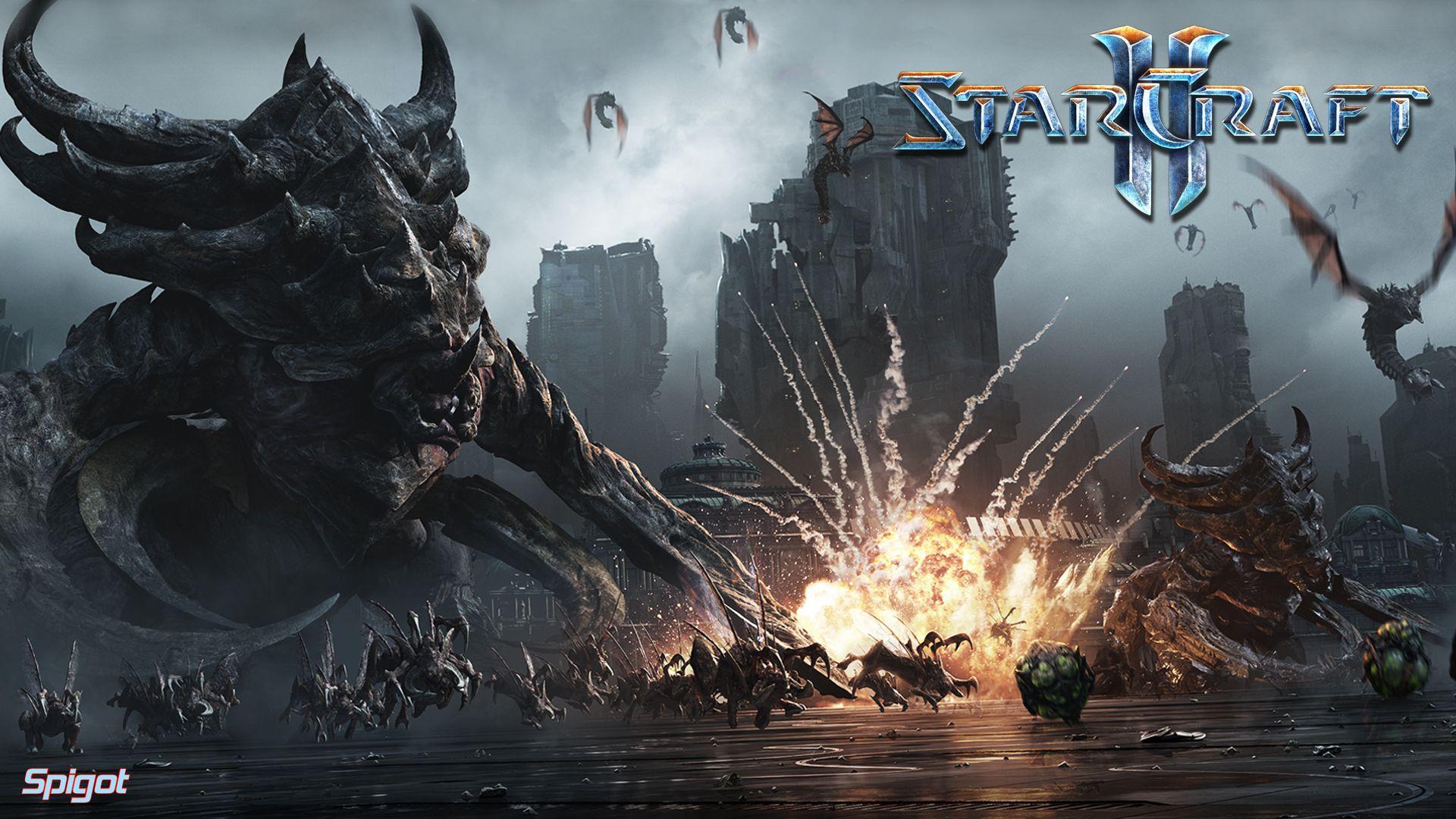 1920x1080 Starcraft II Wallpaper. George Spigot's Blog