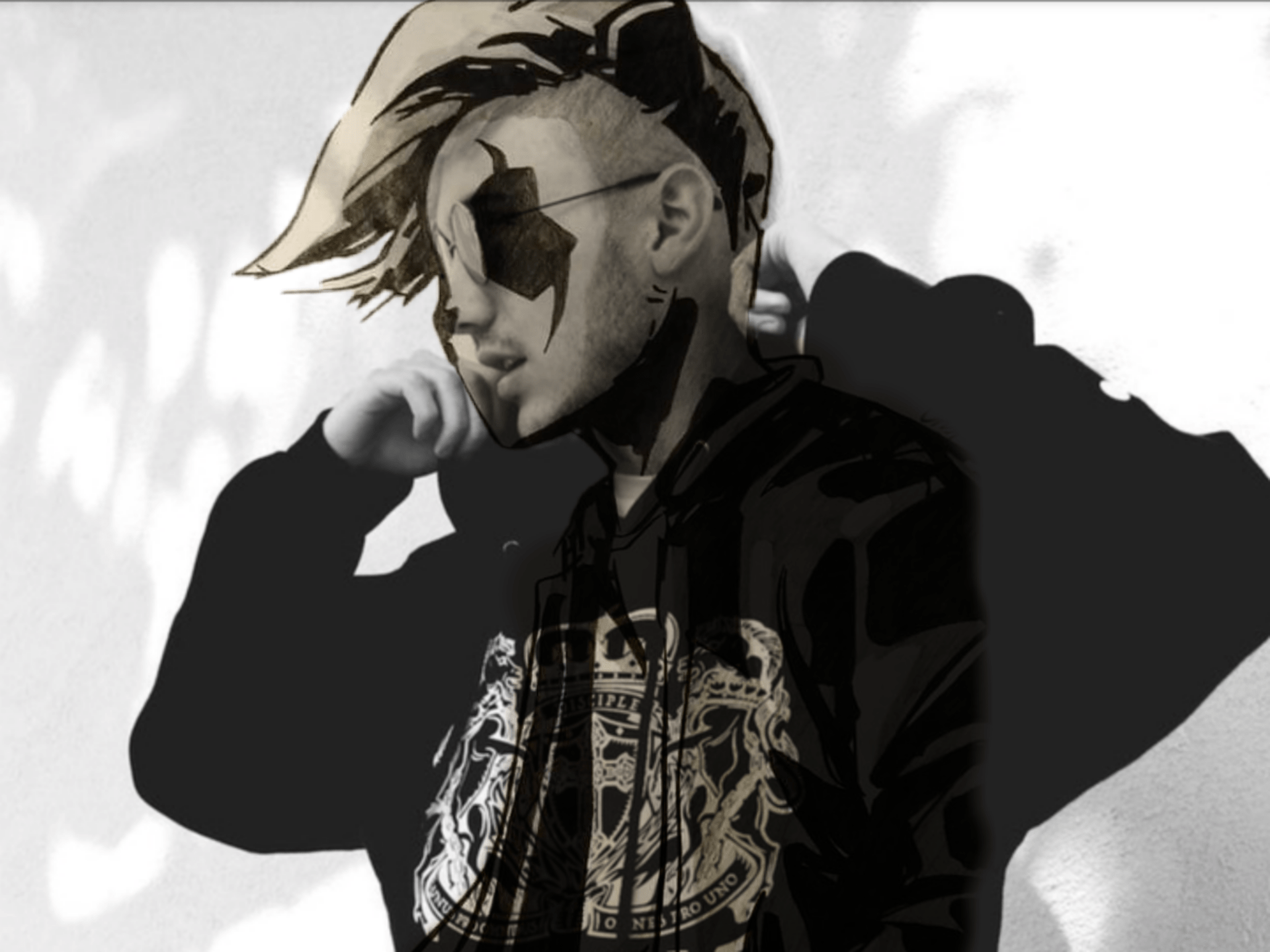 1920x1440 Dubstep, Retrato, Personagens.at