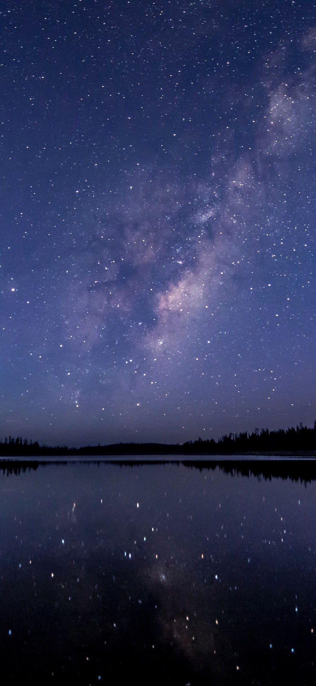 1108x2400 iPhone X Wallpaper Night sky stars starry sky HD. Night sky wallpaper, Night sky photo, Night sky photography