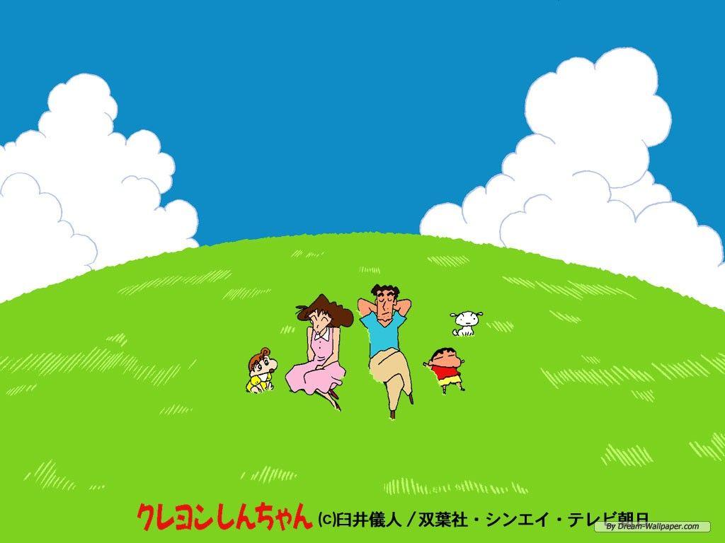 1024x768 Crayon Shin Chan Background .