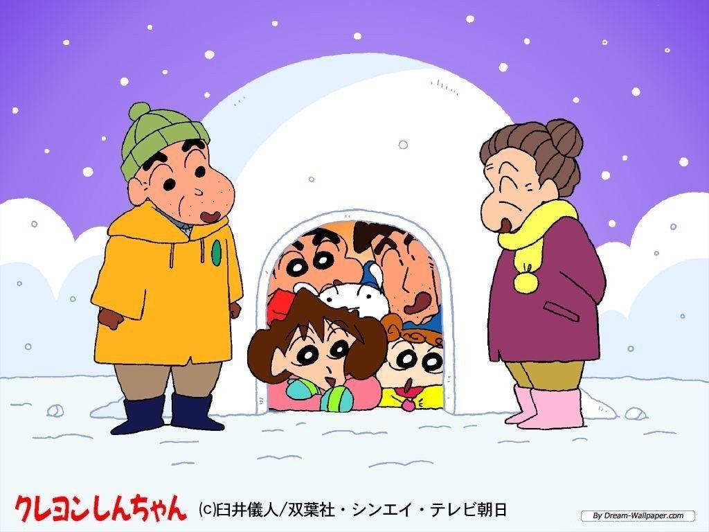 1024x768 Free Wallpaper Free Cartoon Wallpaper Crayon Shin chan. Desktop Background