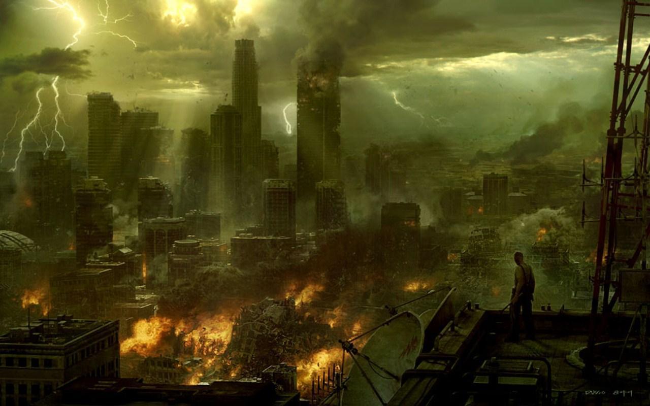 1280x800 Destroyed City