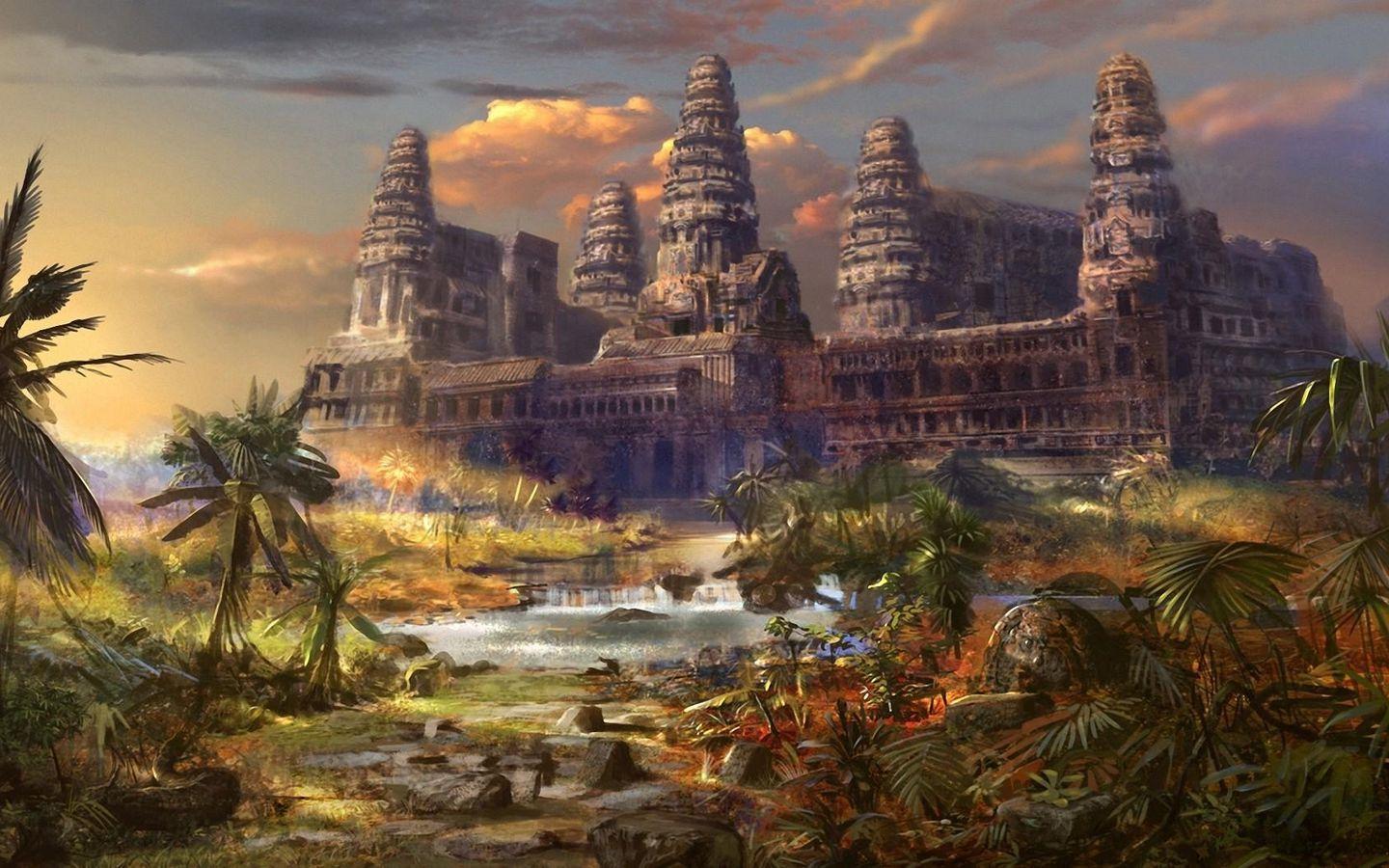 1440x900 Download wallpaper 1440x900 temple .