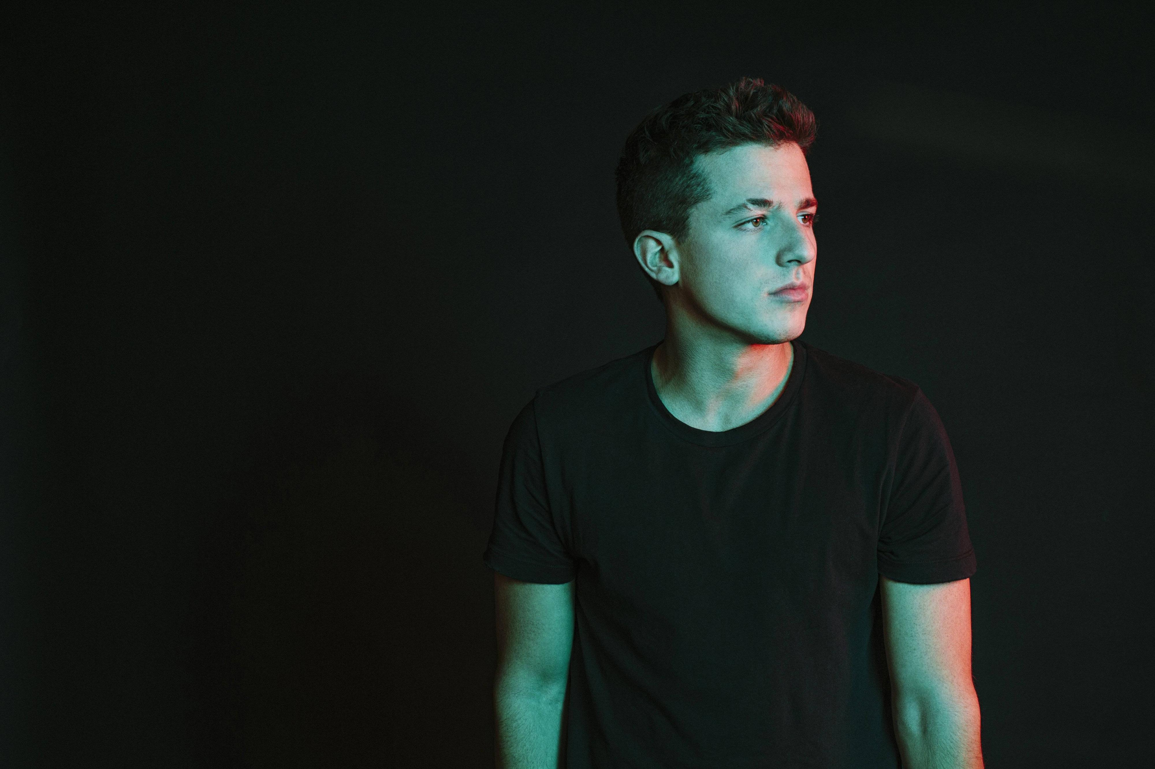 4000x2666 Charlie Puth in Black Wallpaper, HD Music 4K Wallpaper, Image, Photo and Background