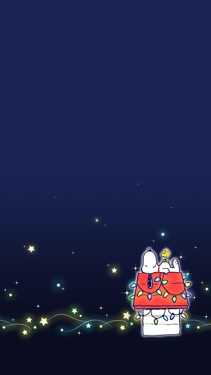 694x1232 Cute Christmas Wallpaper Snoopy .