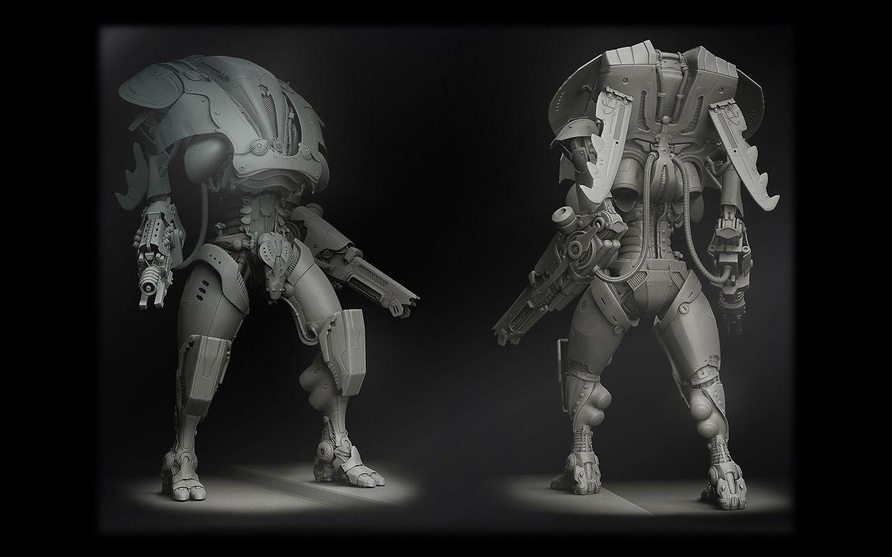 1280x800 Robot3 futuristic automation, 1280 x .
