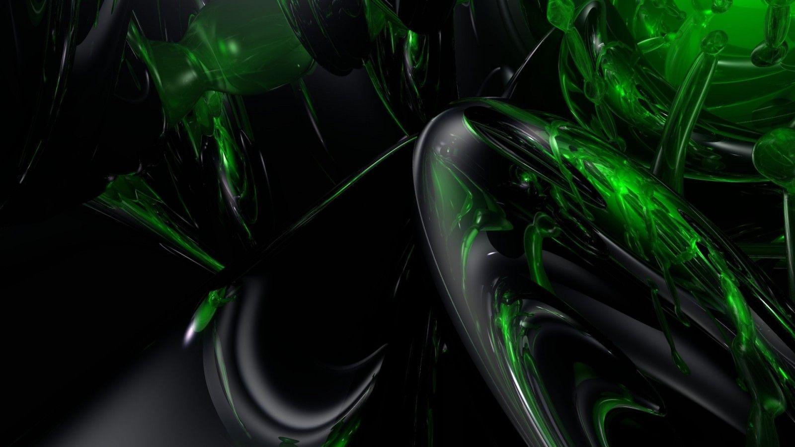 dark green and black wallpaper