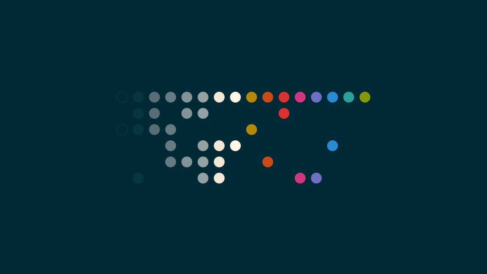 1600x900 simple, dots, colorful, widescreen .
