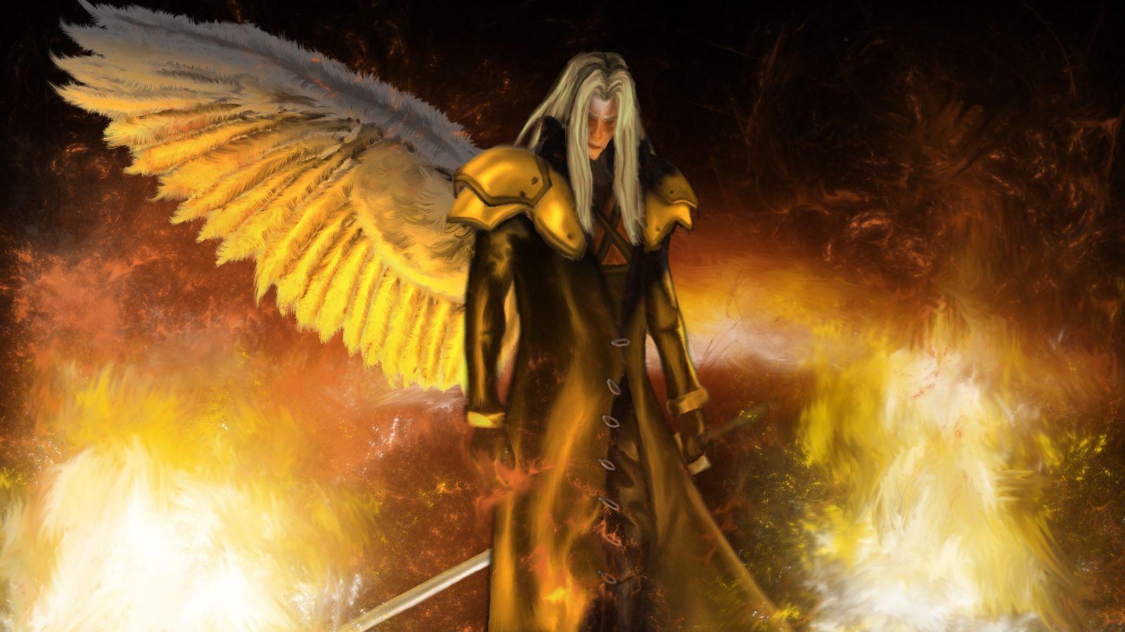1600x900 Download Angels Sephiroth Wallpaper .
