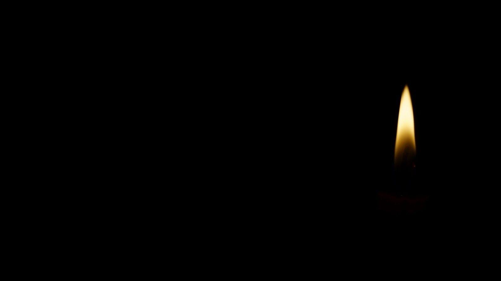 1600x900 Candle at the dark HD Wallpaper .