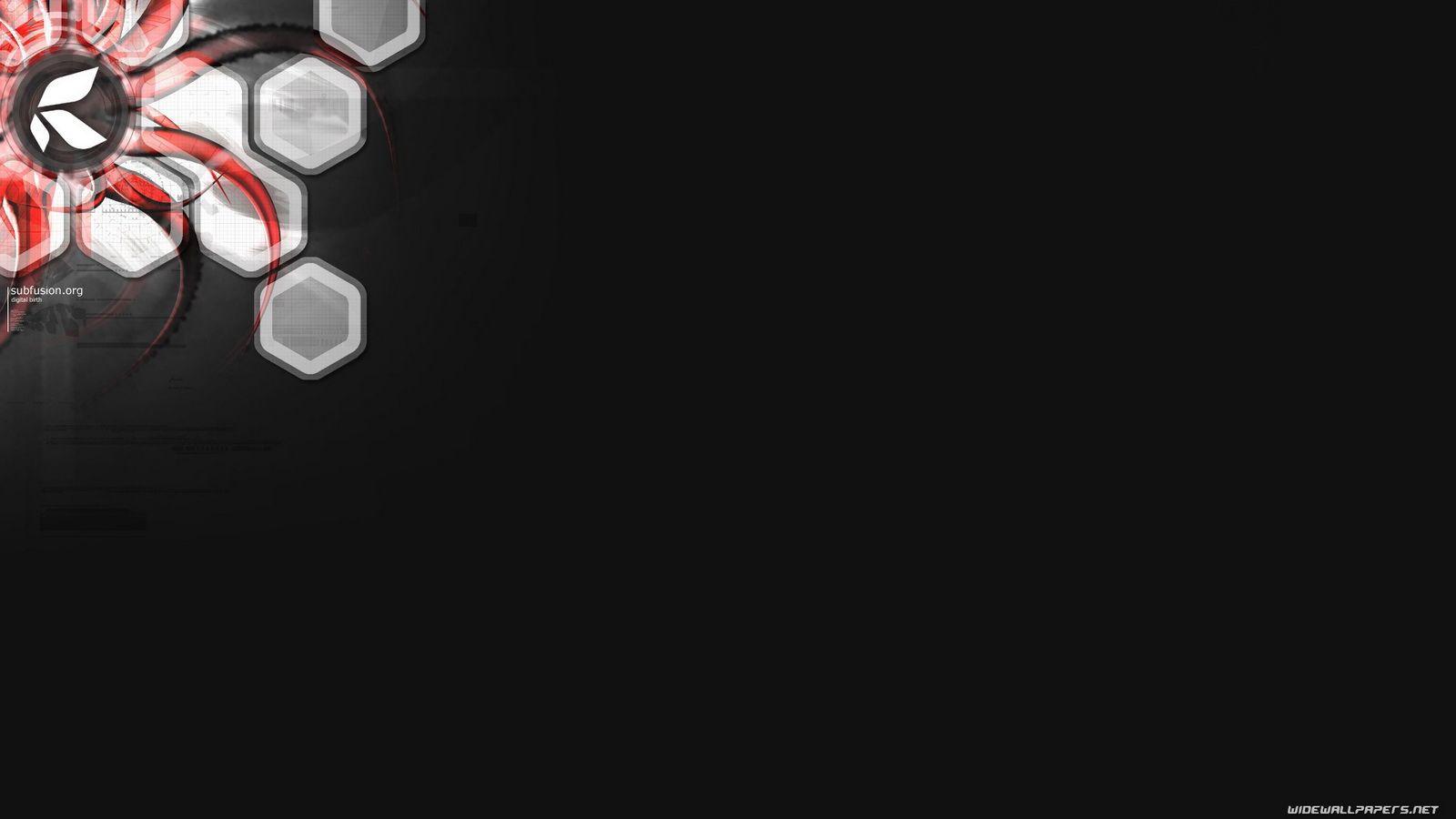 1600x900 Black desktop wallpaper HD and wide