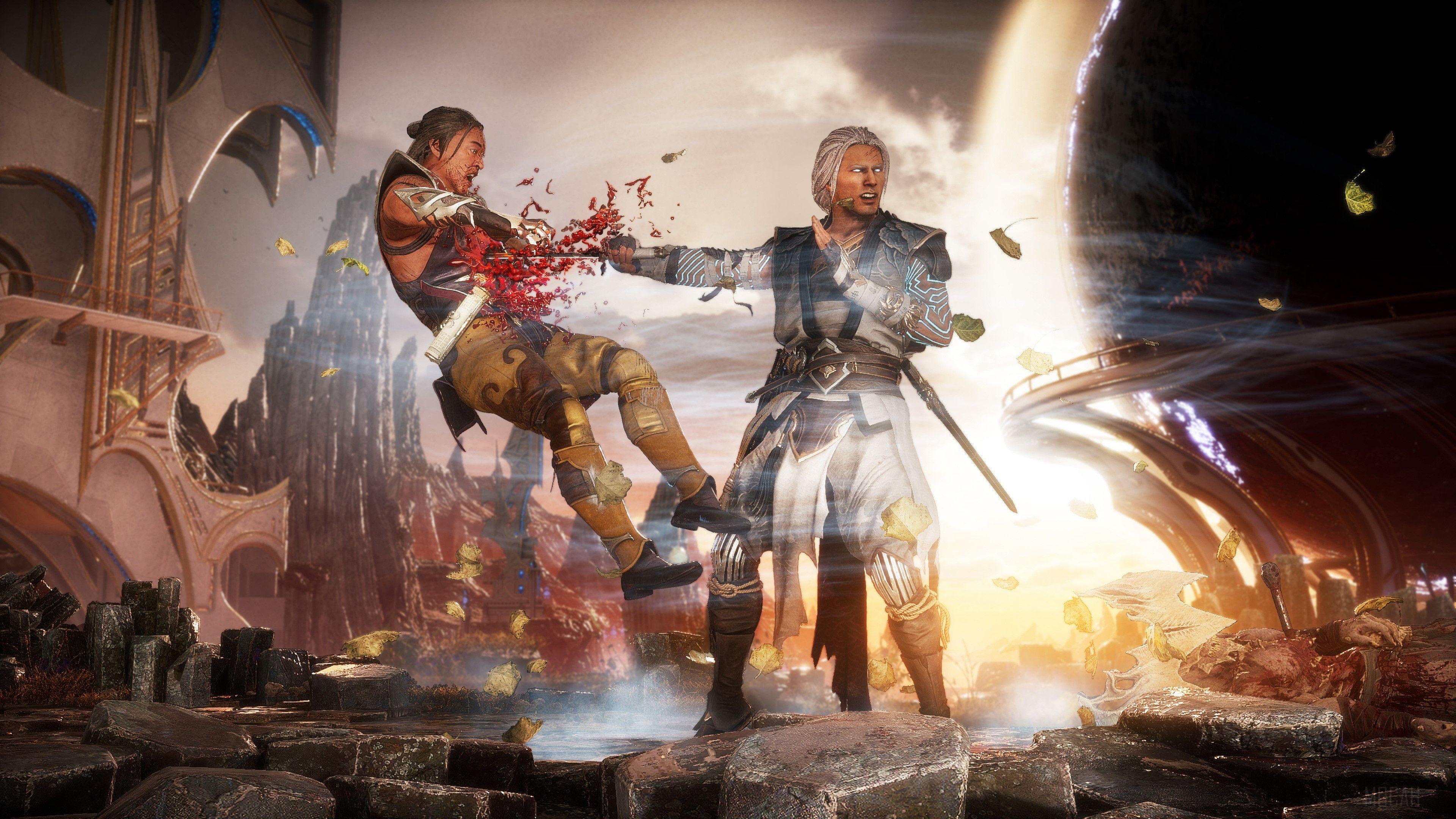 3840x2160 Fujin, Shang Tsung, MK Mortal Kombat Video Game, Aftermath 4k wallpaper. Mocah HD Wallpaper