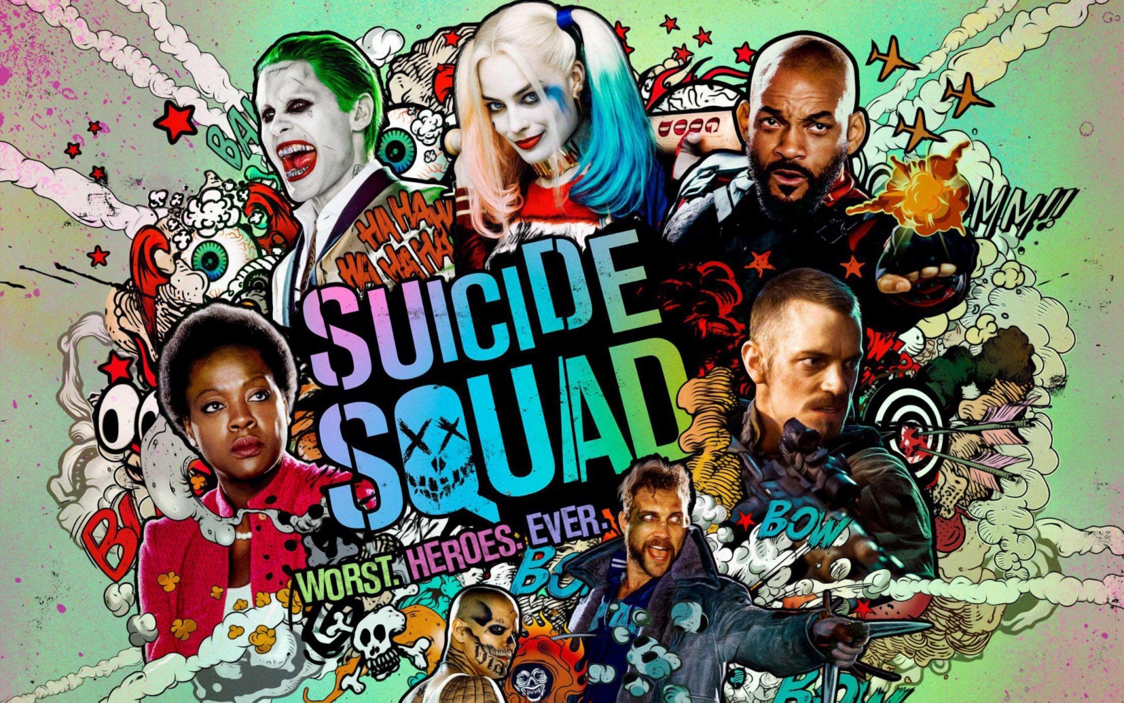 Suicide Squad 4k Wallpapers Top Free Suicide Squad 4k Backgrounds
