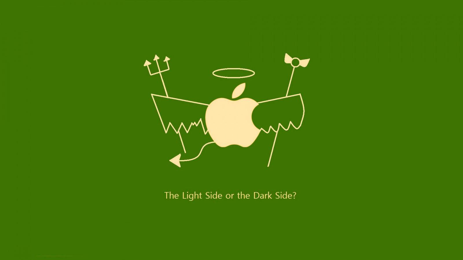 1600x900 Apple Angel Wallpaper