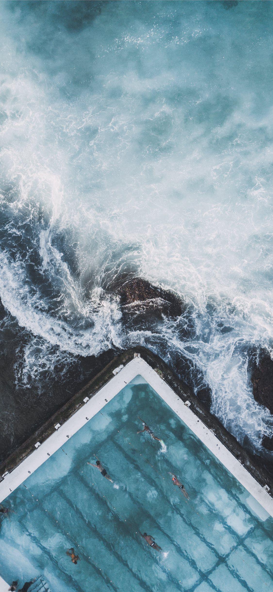 1125x2436 frosty iPhone X Wallpaper Free