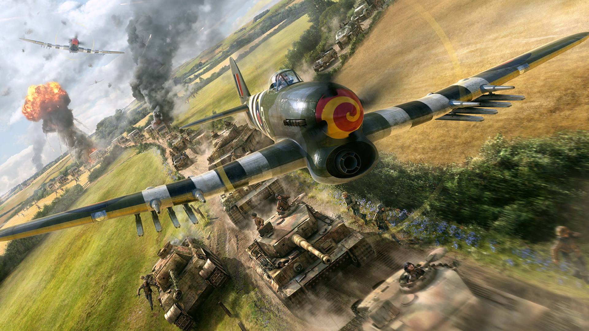 1920x1080 WWII aircraft wallpaper Subject IL 2 .
