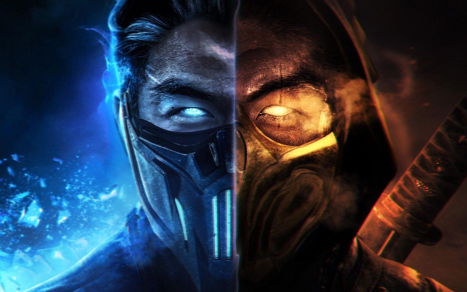 1920x1200 Mortal Kombat 4K Wallpaper, Sub Zero .