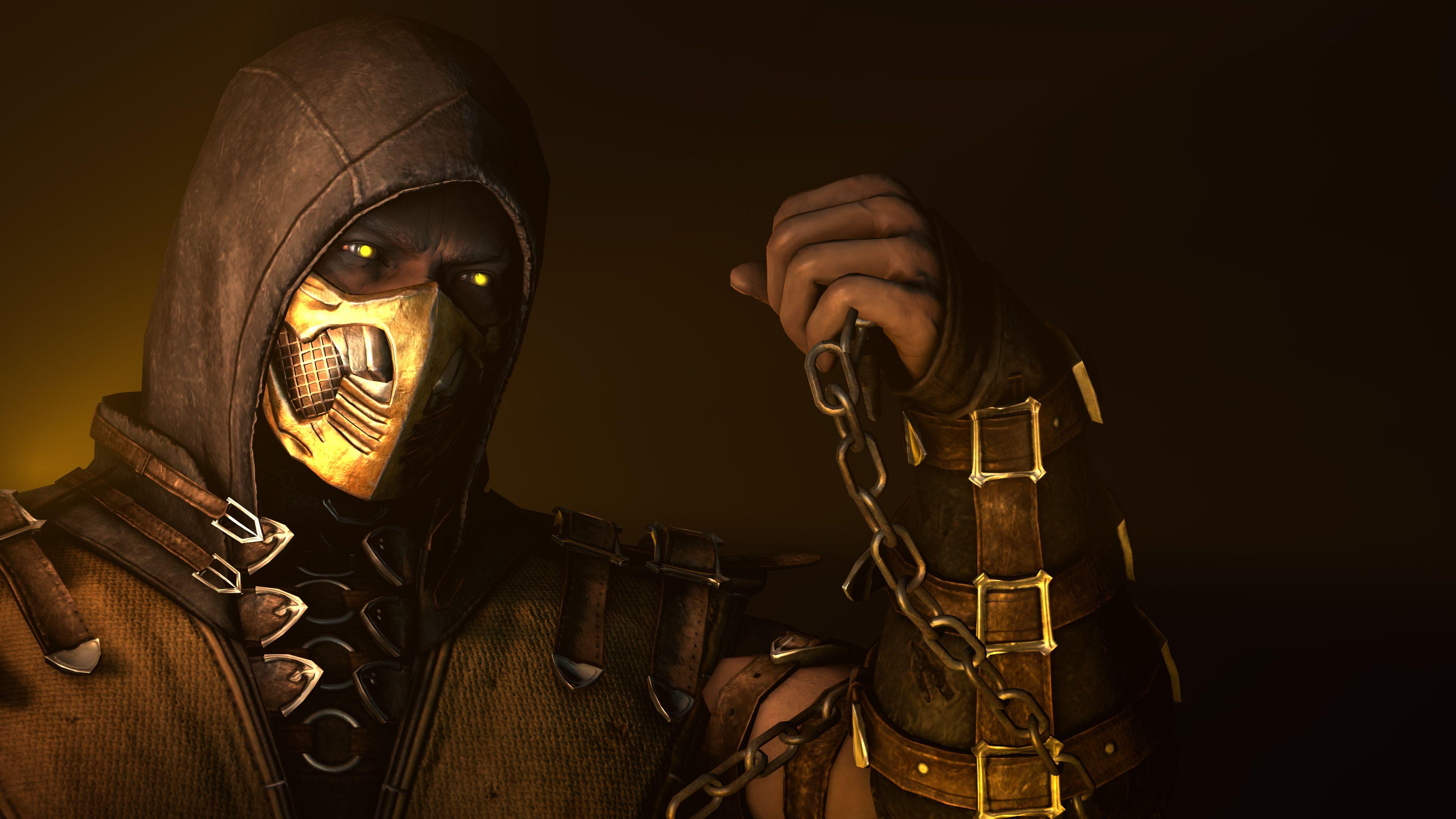 3840x2160 Wallpaper 4k Scorpion Mortal Kombat X .