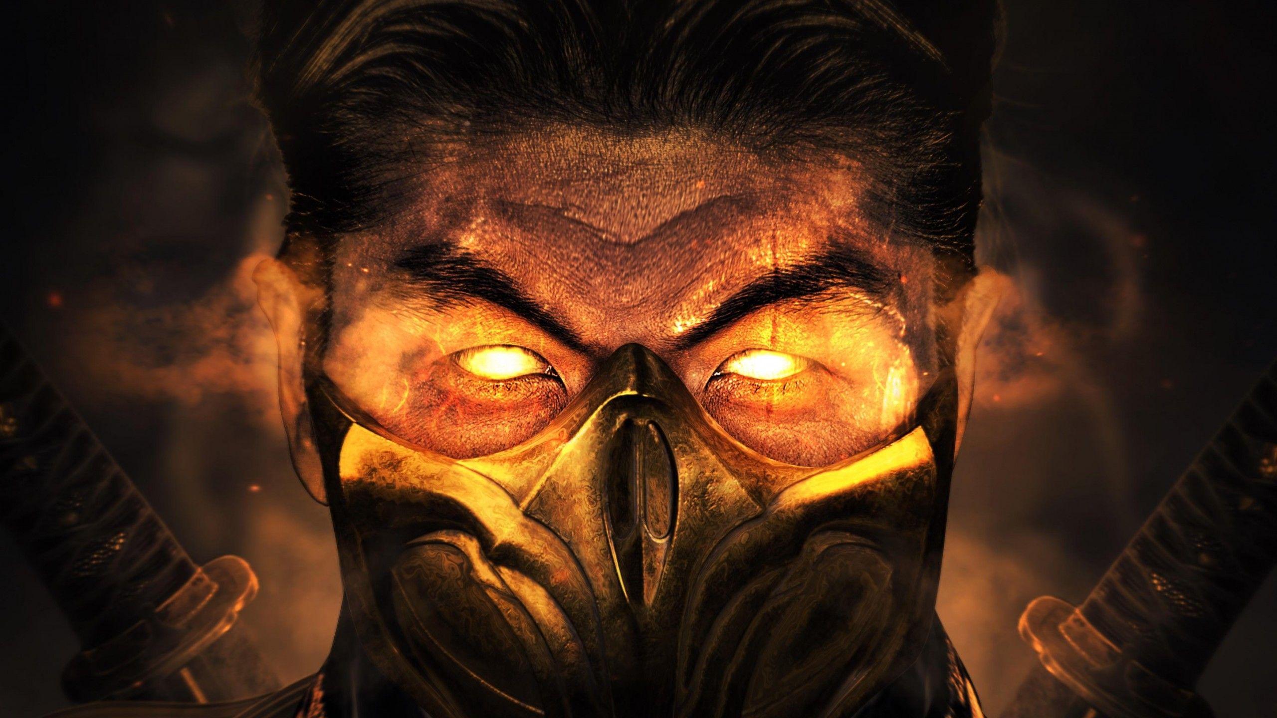 2560x1440 Mortal Kombat 11 4K Wallpaper, Scorpion .