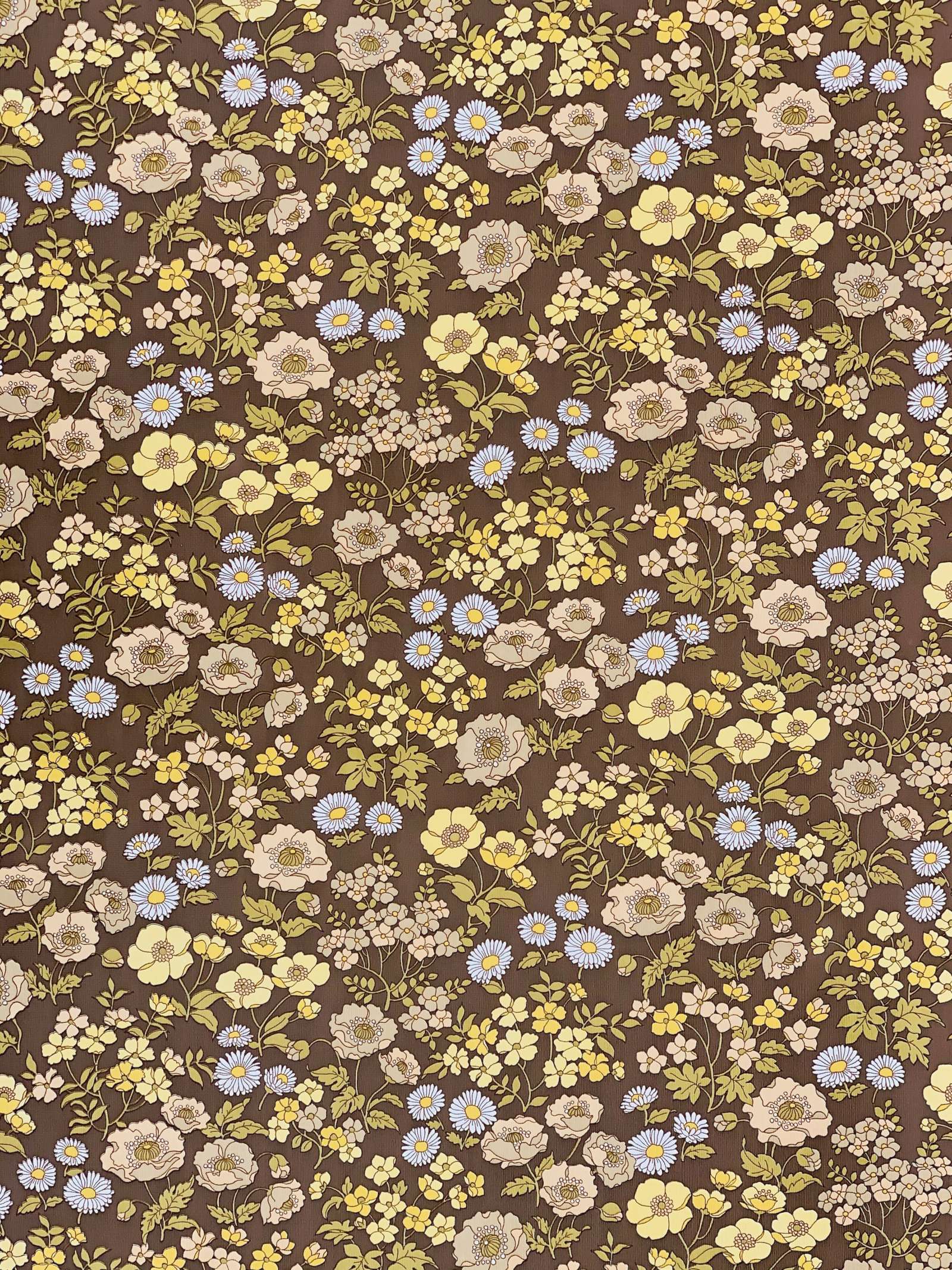 1600x2134 Vintage Brown Floral Wallpapervintagewallpaper.com · In stock