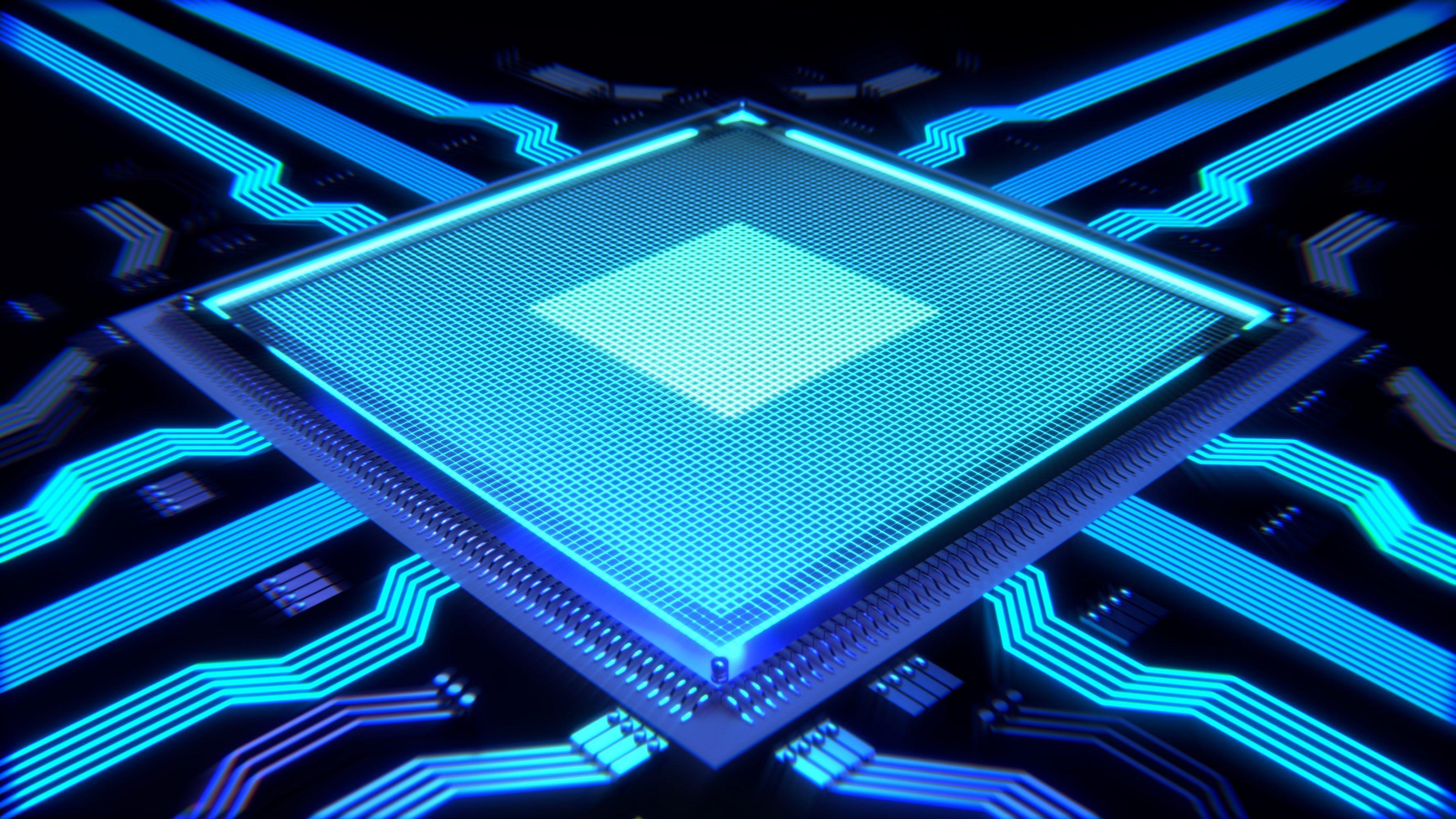 3555x2000 3D Processor Technology 4K UHD Wallpaperwallpaper.gg