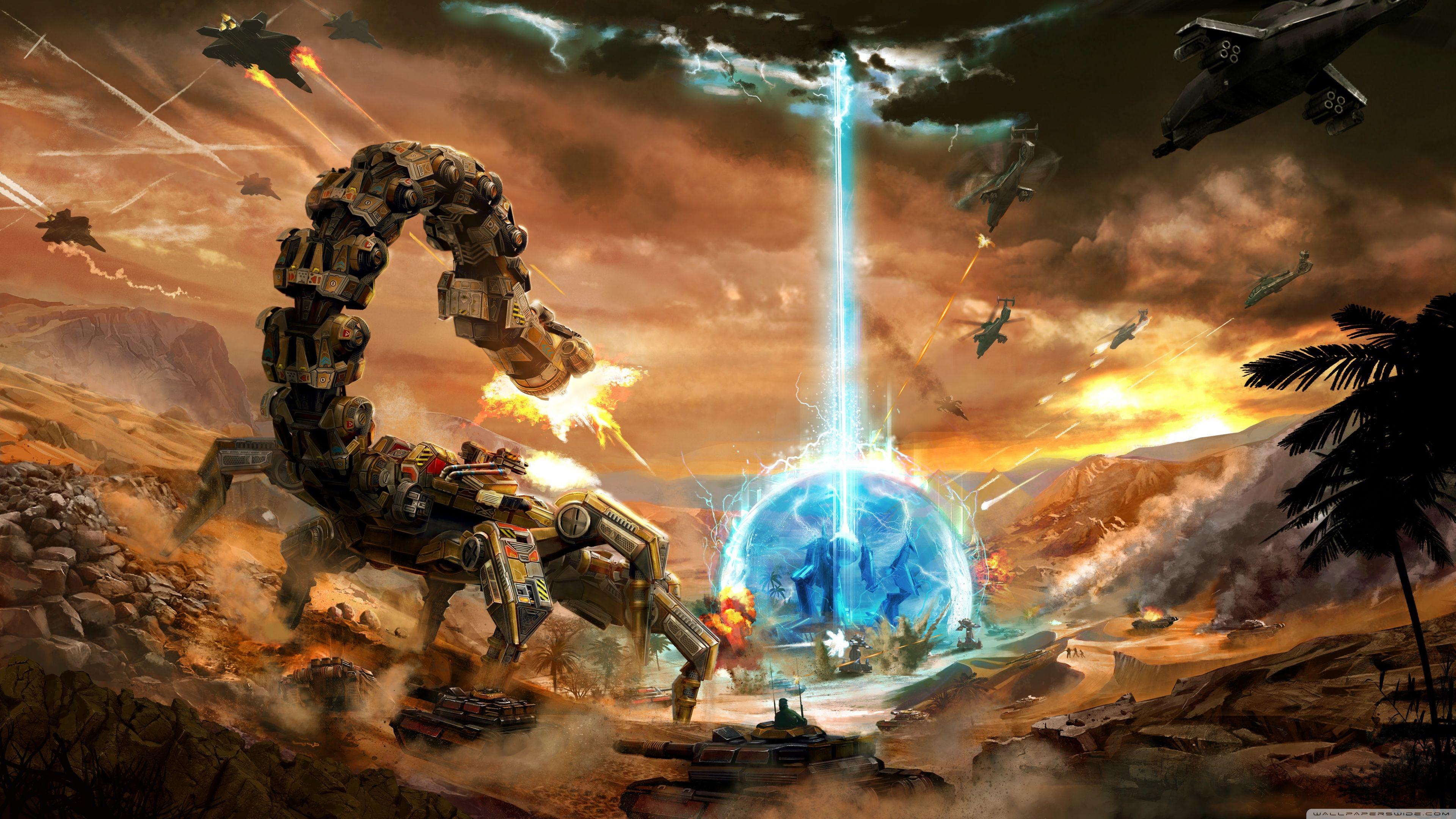 3840x2160 X Morph Defense Scorpion Robot Ultra HD .