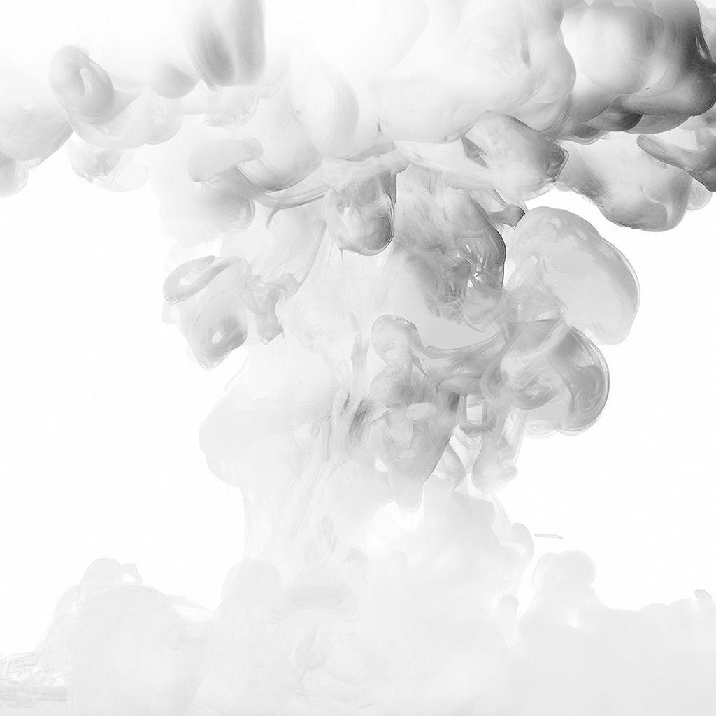 1024x1024 Smoke White Bw Abstract Fog Art .