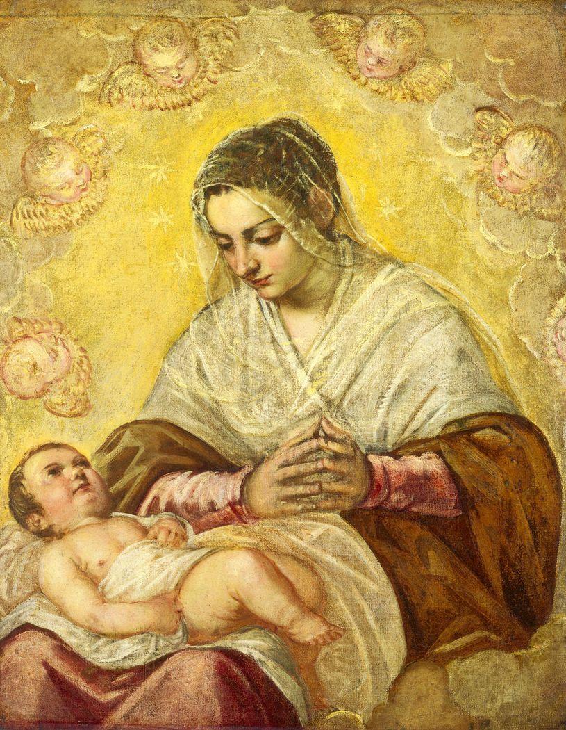815x1050 The Madonna of the Stars Tintoretto .