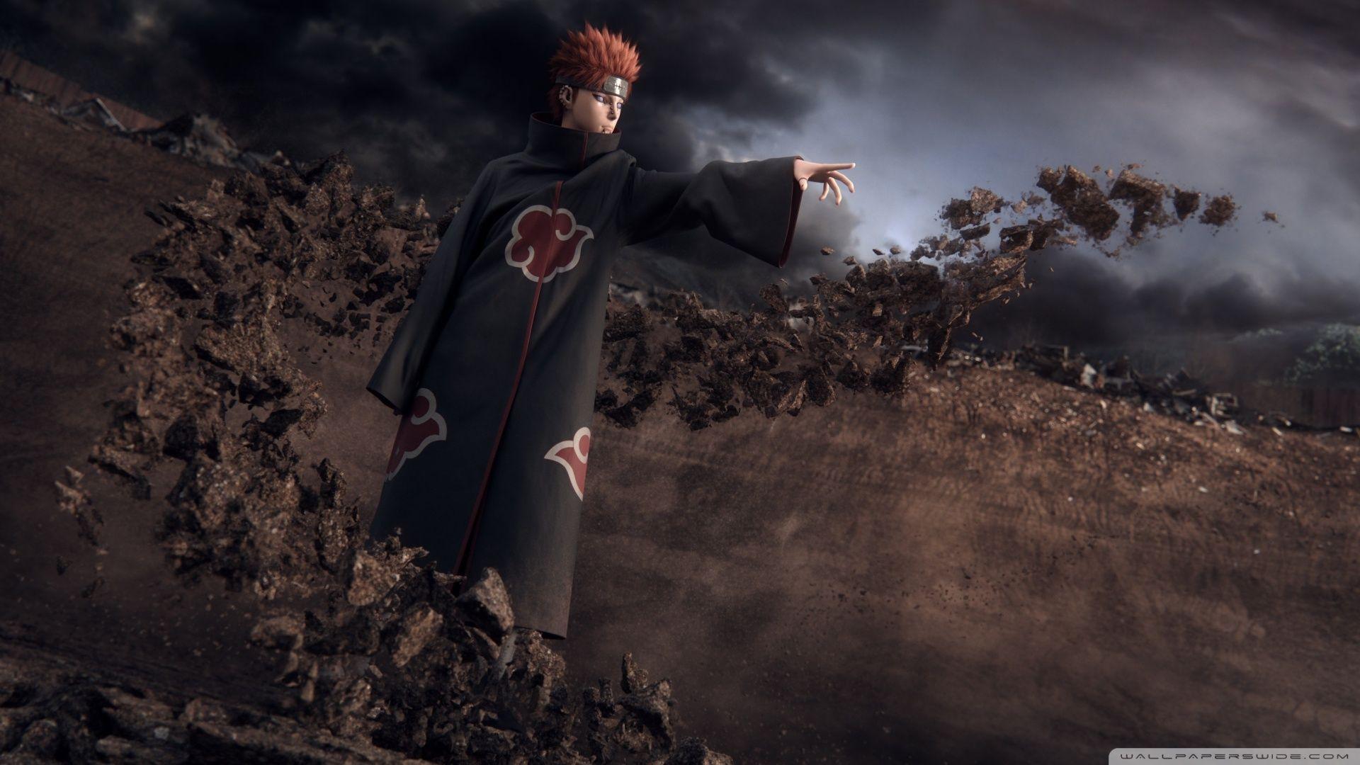1920x1080 Akatsuki Realistic Pein Wallpaper .