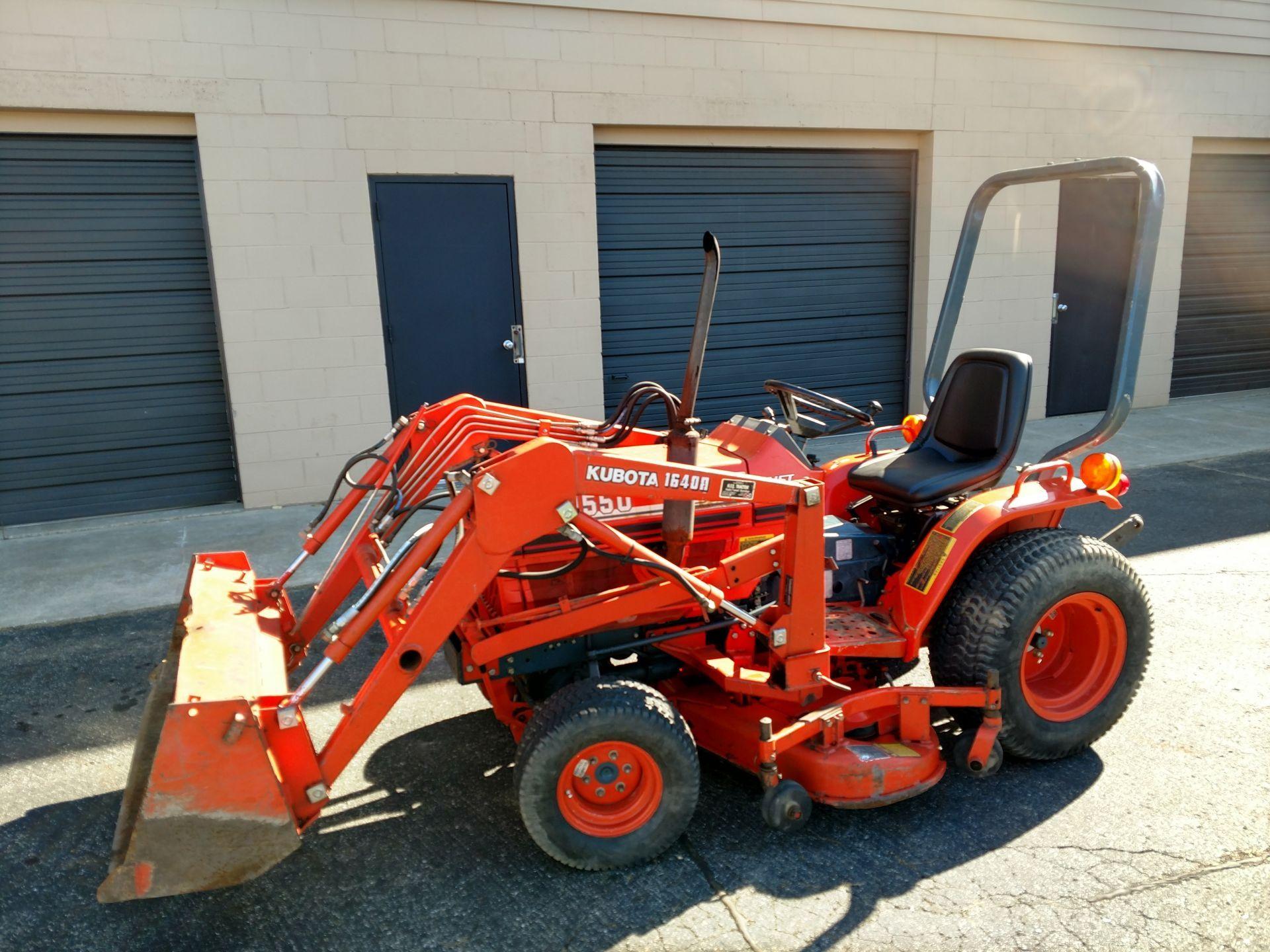 1920x1440 Kubota B1550 Tractor, Loader, & Mower .